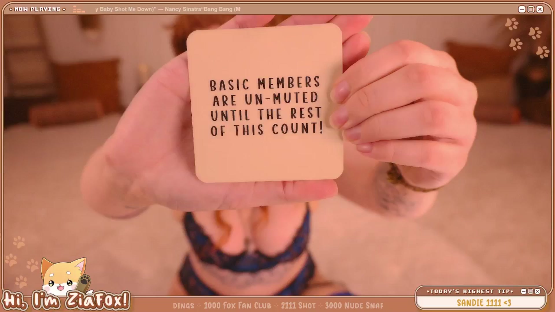 Gallery image thumbnail from ZiaFox's myfreecams stream on, 03/05/2025, 05:24 image 7 of 20