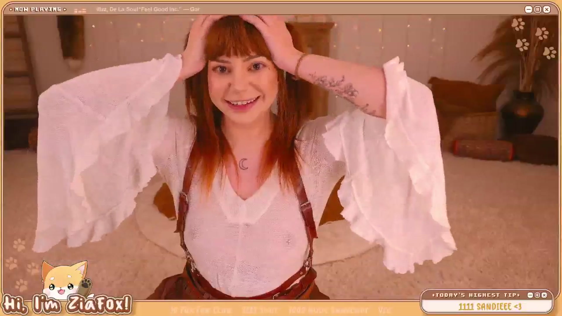 Gallery image thumbnail from ZiaFox's myfreecams stream on, 04/19/2025, 02:21 image 4 of 20