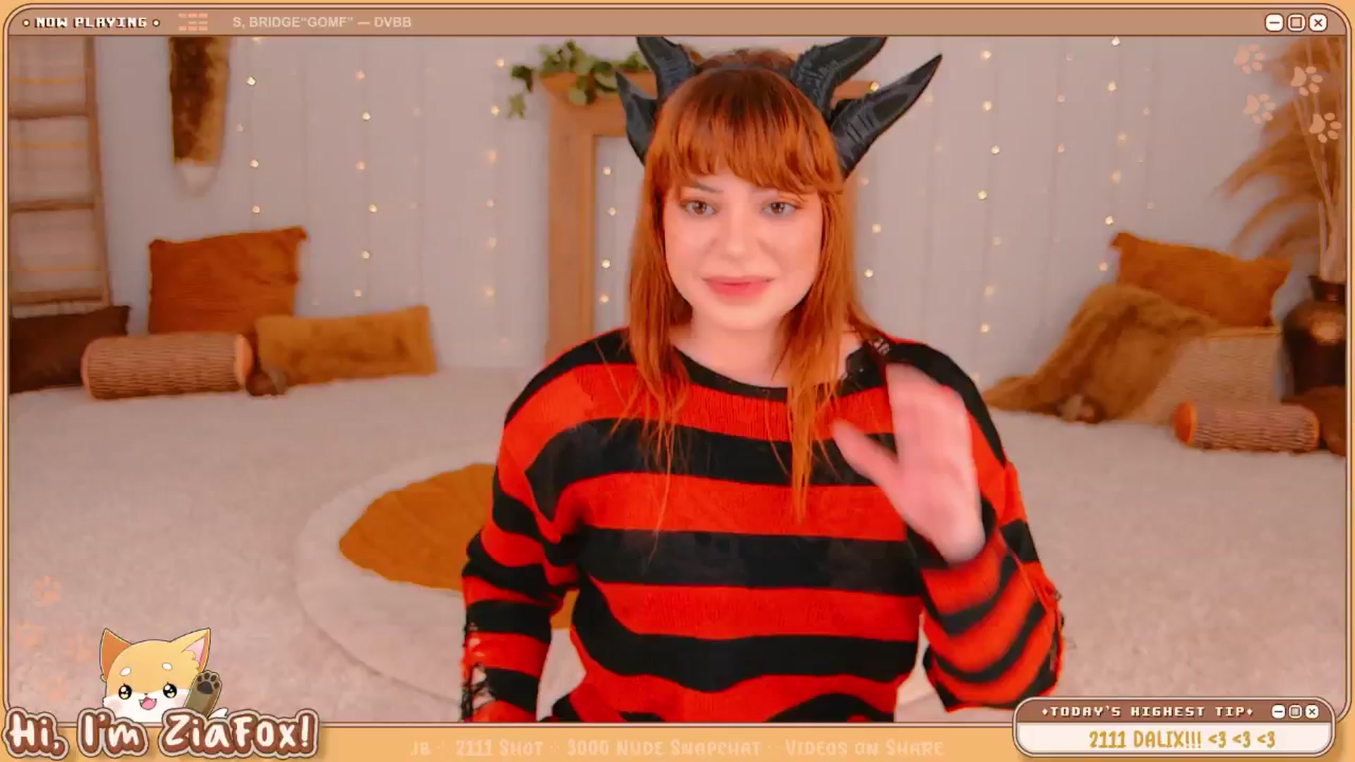 Gallery image thumbnail from ZiaFox's myfreecams stream on, 06/21/2025, 03:00 image 7 of 20