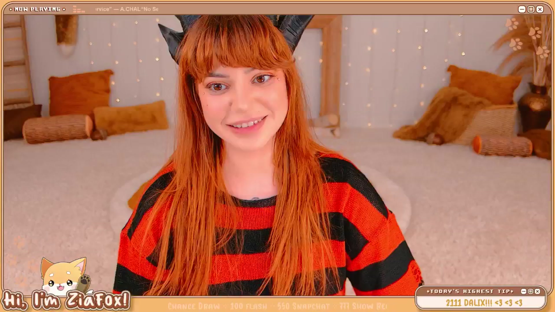 Gallery image thumbnail from ZiaFox's myfreecams stream on, 06/21/2025, 03:00 image 9 of 20