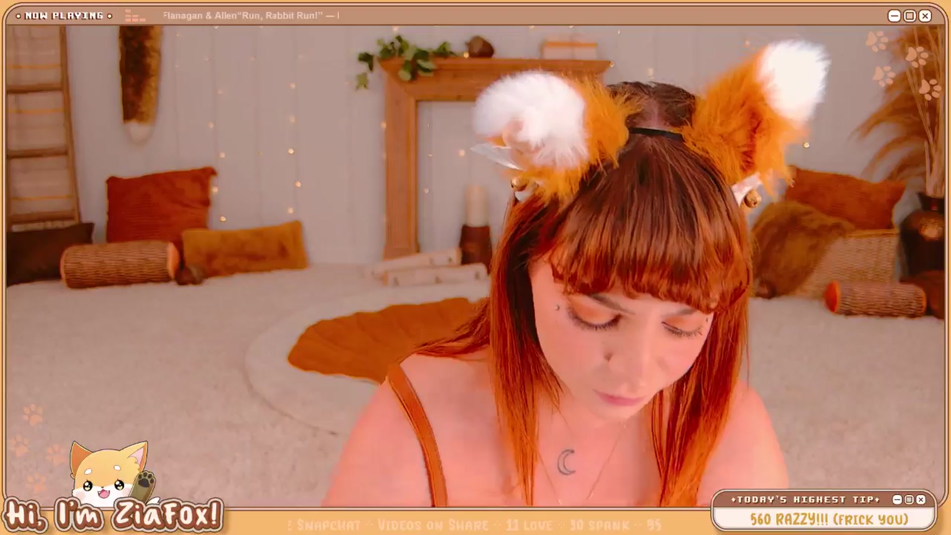 Gallery image thumbnail from ZiaFox's myfreecams stream on, 07/05/2025, 22:56 image 4 of 20