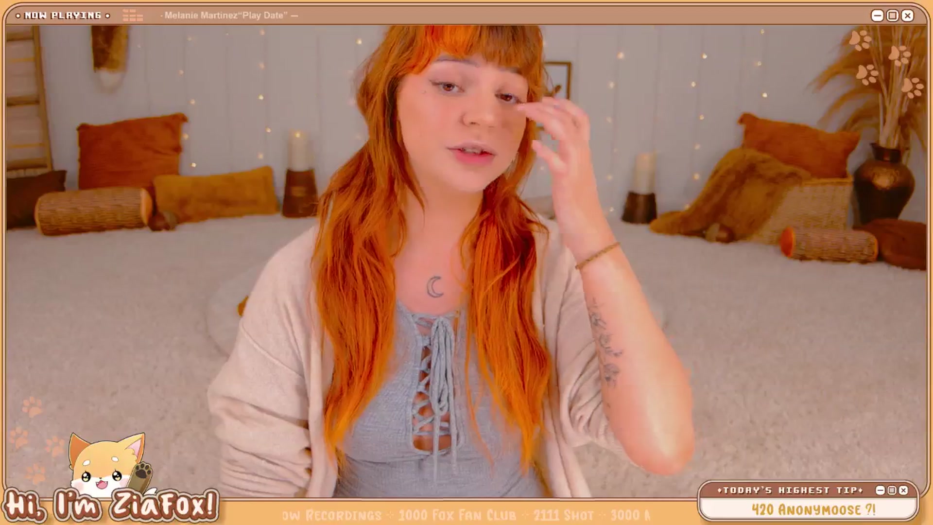 Gallery image thumbnail from ZiaFox's myfreecams stream on, 07/12/2025, 20:59 image 8 of 20