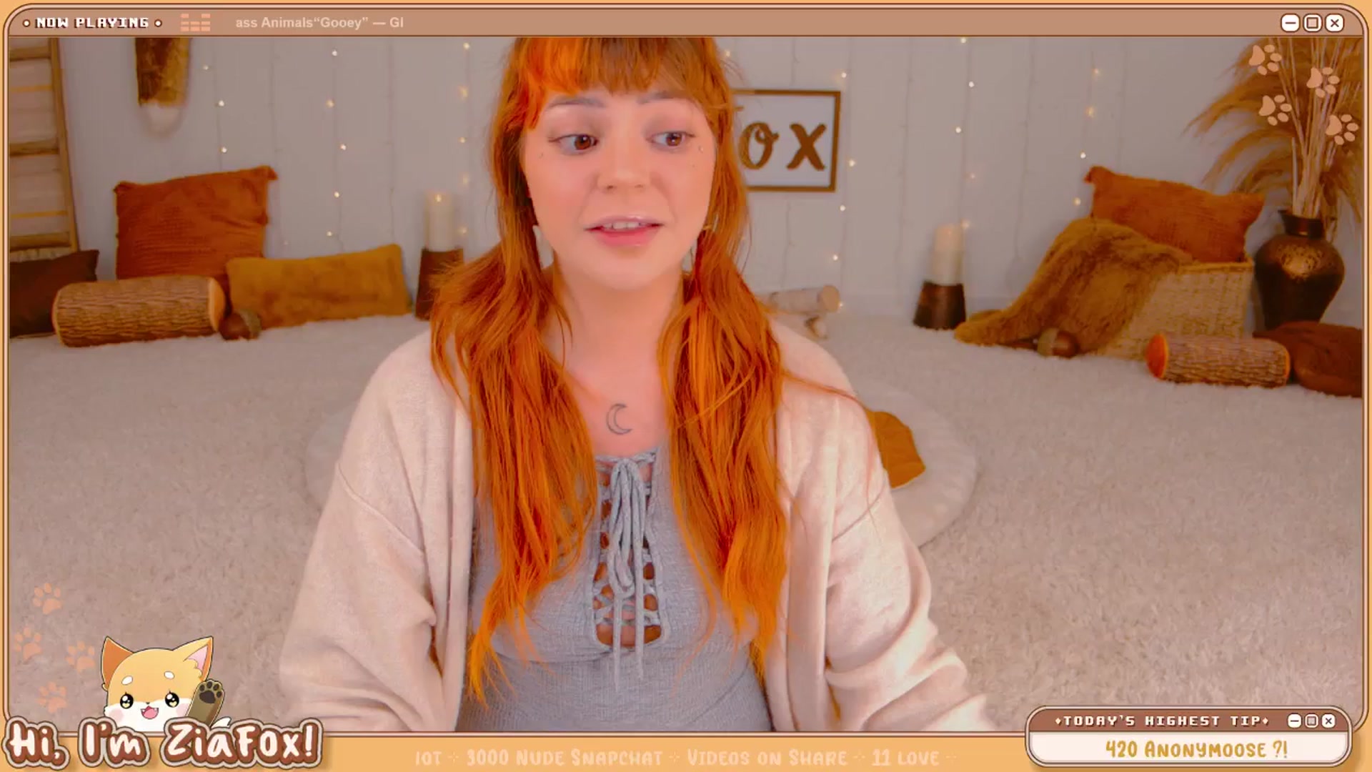 Gallery image thumbnail from ZiaFox's myfreecams stream on, 07/12/2025, 20:59 image 5 of 20