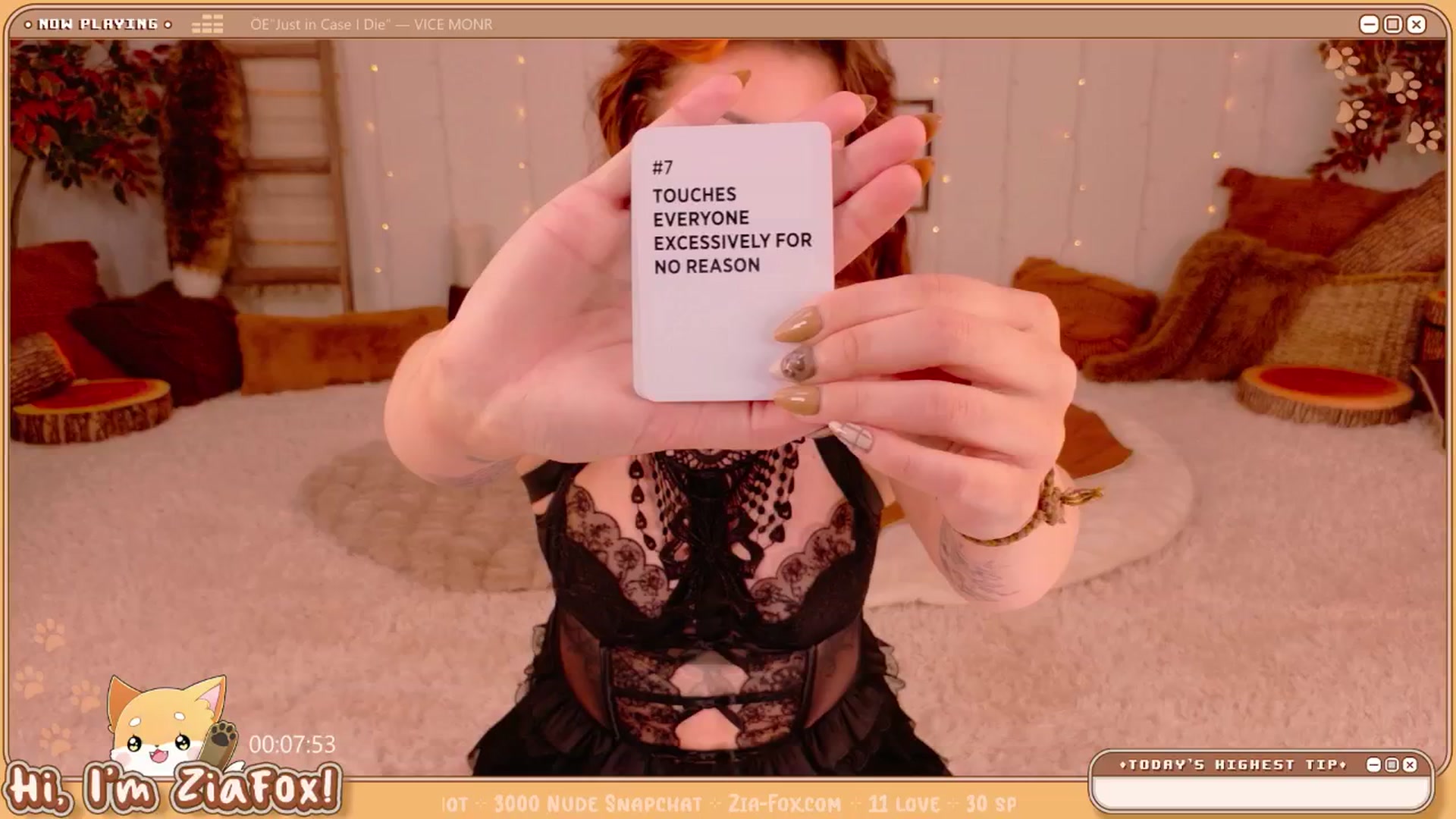 Gallery image thumbnail from ZiaFox's myfreecams stream on, 09/10/2025, 24:02 image 4 of 20