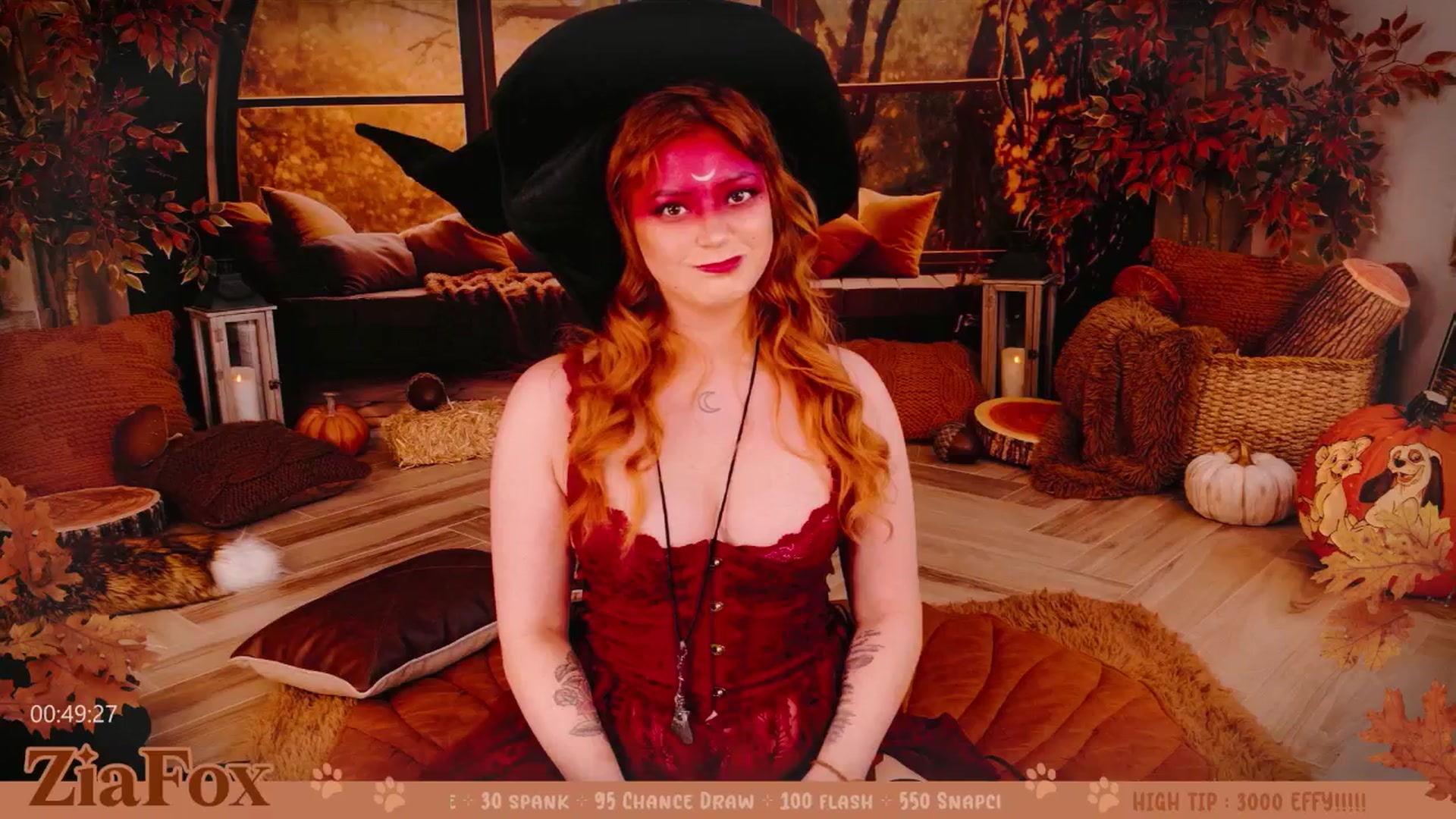 Gallery image thumbnail from ZiaFox's myfreecams stream on, 10/18/2025, 24:09 image 16 of 20
