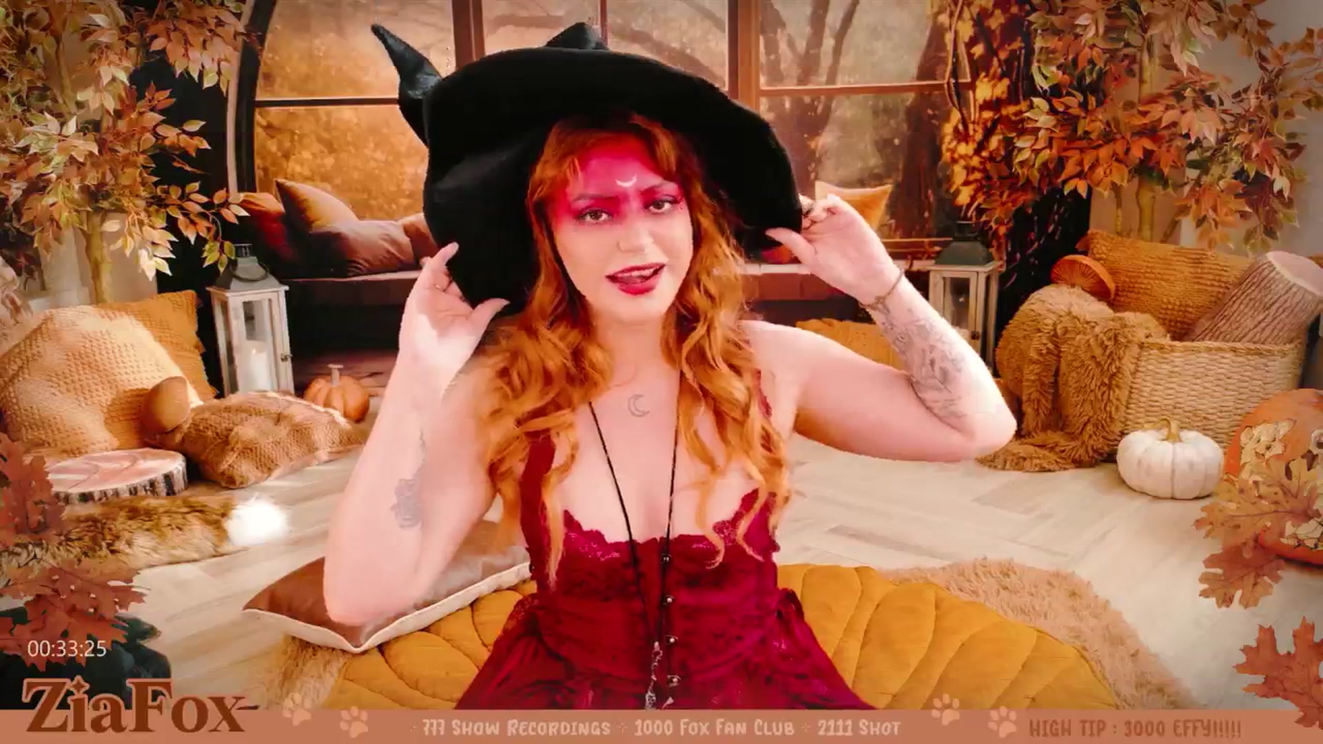 Gallery image thumbnail from ZiaFox's myfreecams stream on, 10/18/2025, 24:09 image 11 of 20