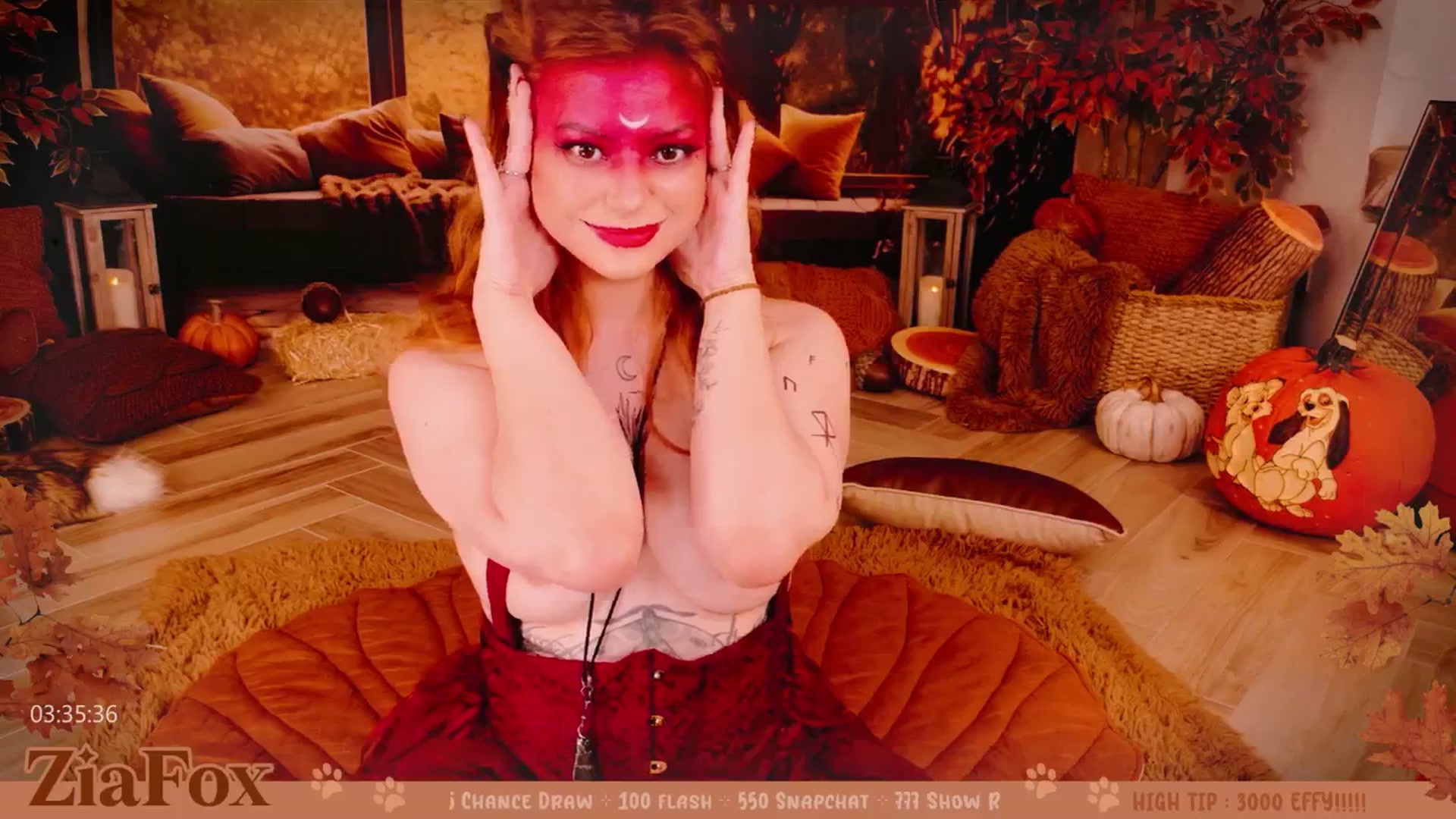 Gallery image thumbnail from ZiaFox's myfreecams stream on, 10/18/2025, 03:41 image 13 of 20