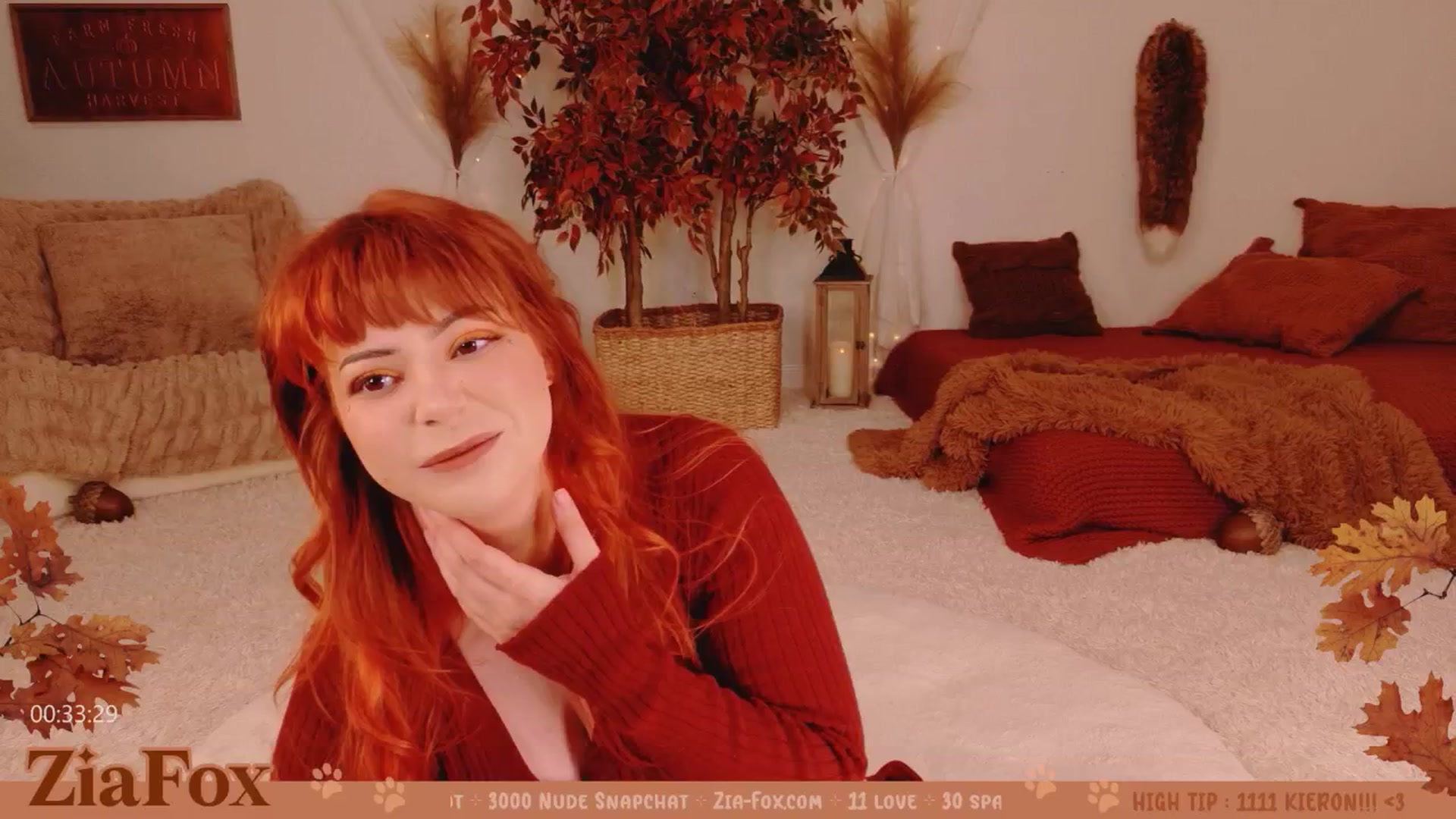 Gallery image thumbnail from ZiaFox's myfreecams stream on, 11/08/2025, 03:48 image 1 of 20