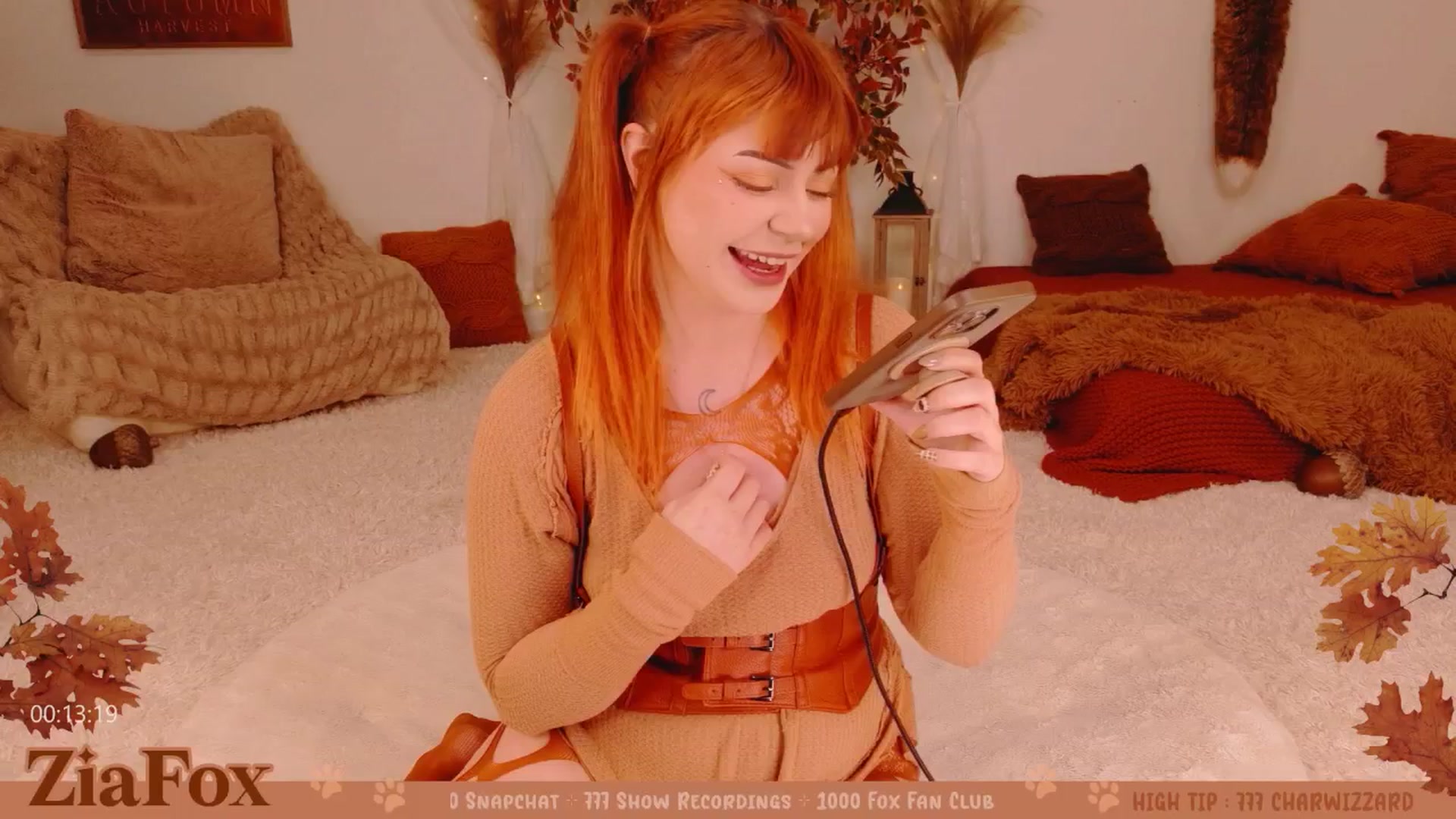 Gallery image thumbnail from ZiaFox's myfreecams stream on, 11/21/2025, 24:45 image 4 of 20