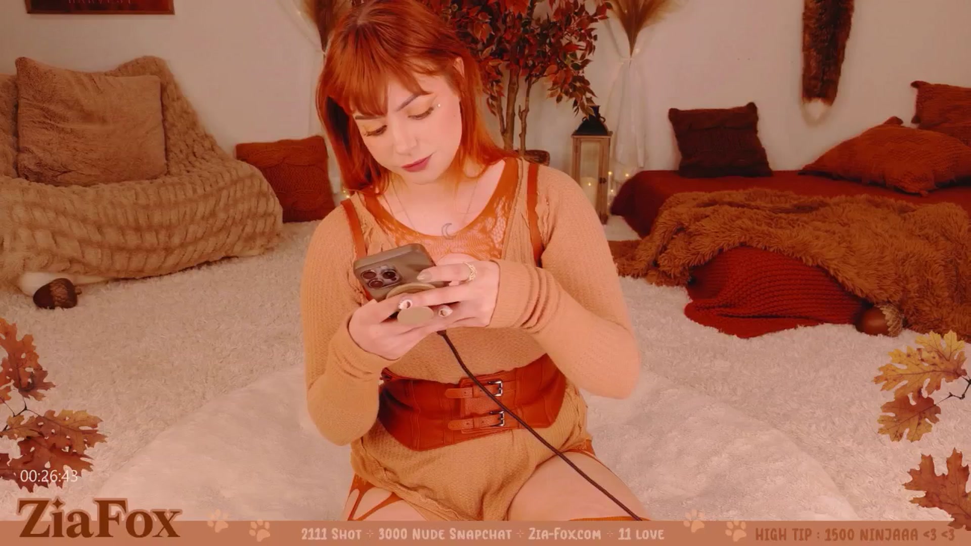Gallery image thumbnail from ZiaFox's myfreecams stream on, 11/21/2025, 01:11 image 20 of 20