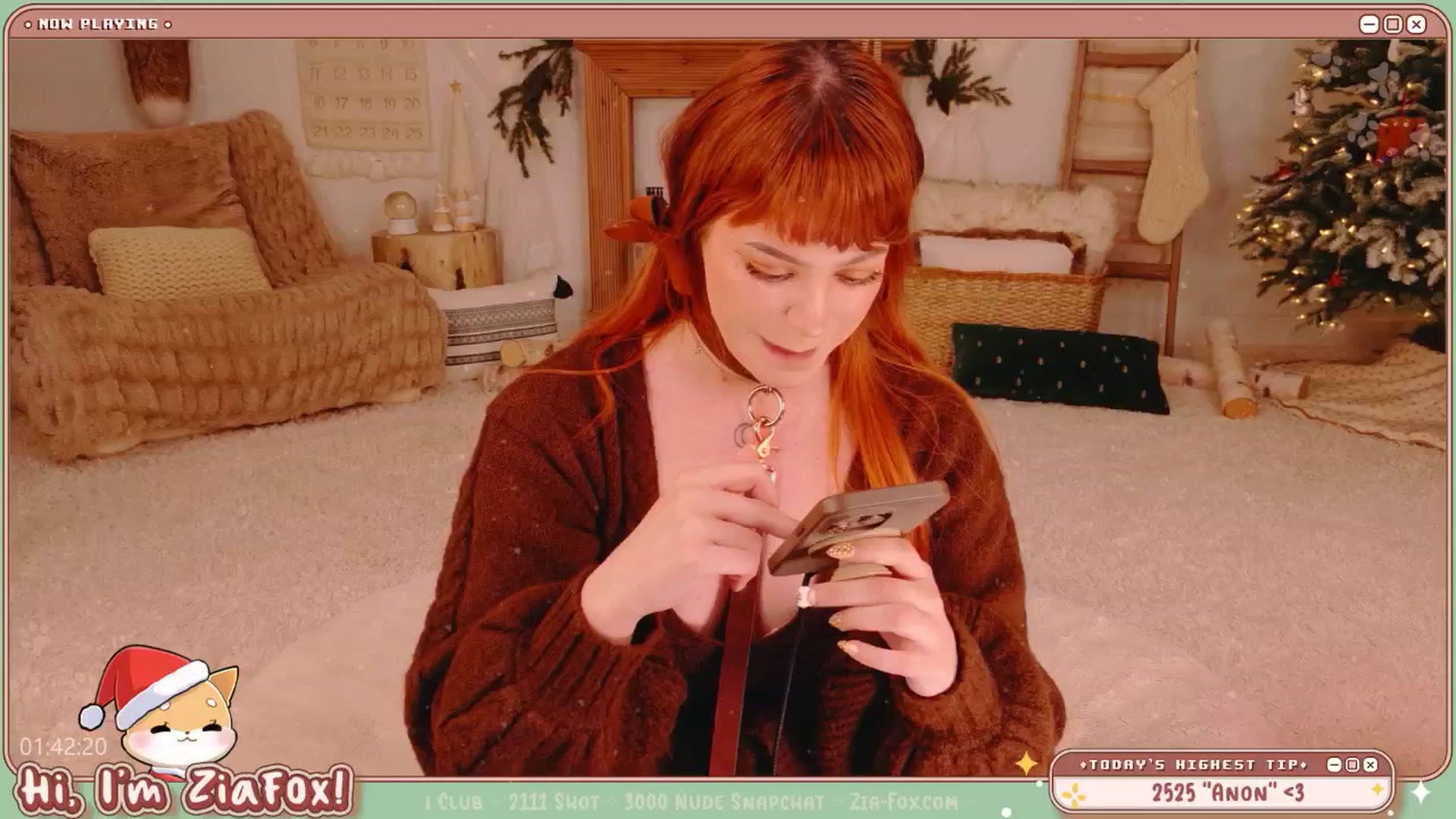 Gallery image thumbnail from ZiaFox's myfreecams stream on, 12/05/2025, 04:00 image 14 of 20