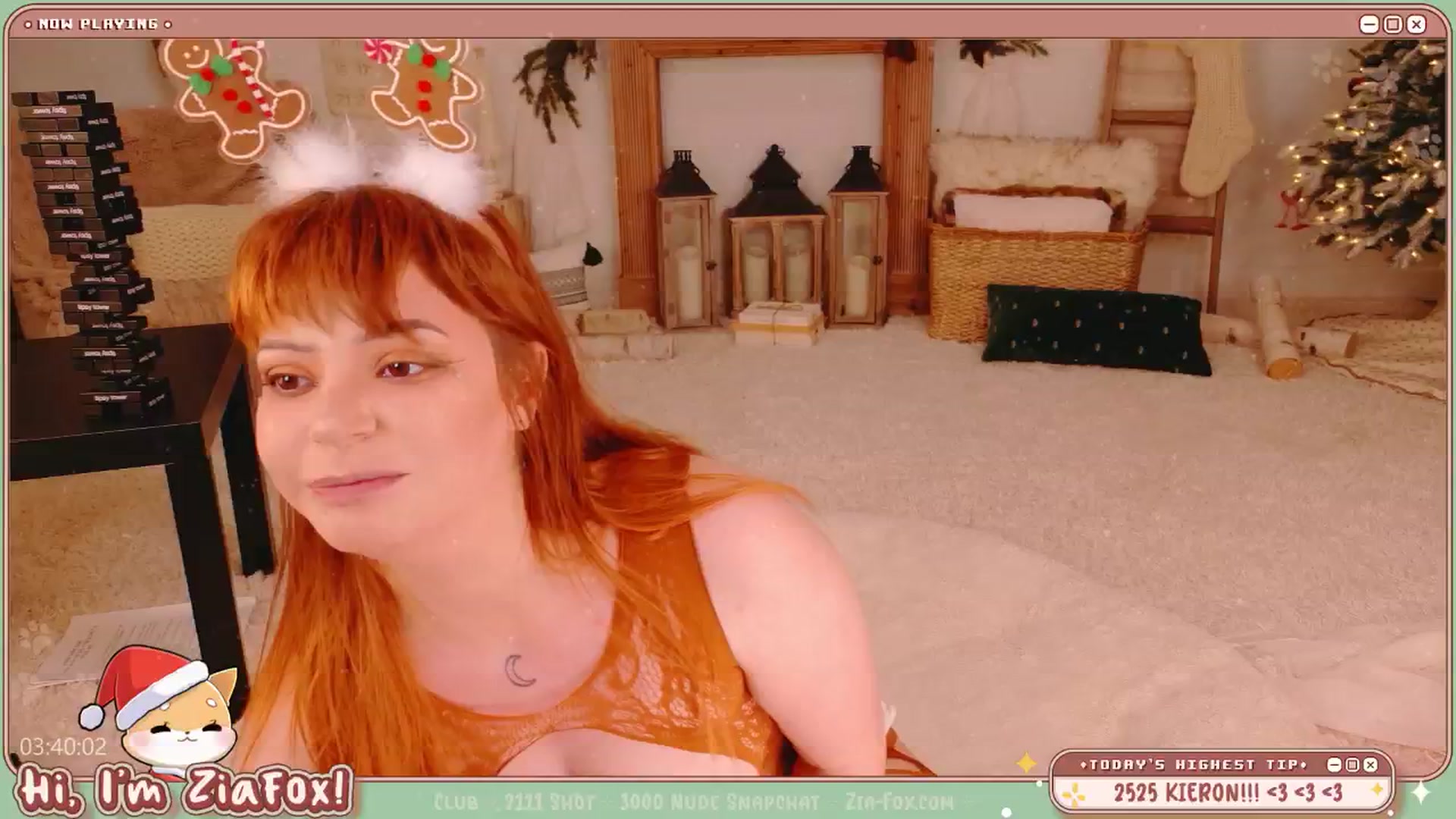 Gallery image thumbnail from ZiaFox's myfreecams stream on, 12/06/2025, 05:28 image 19 of 20