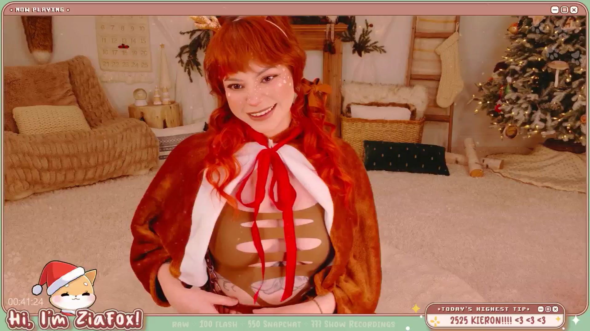 Gallery image thumbnail from ZiaFox's myfreecams stream on, 12/19/2025, 02:51 image 4 of 20