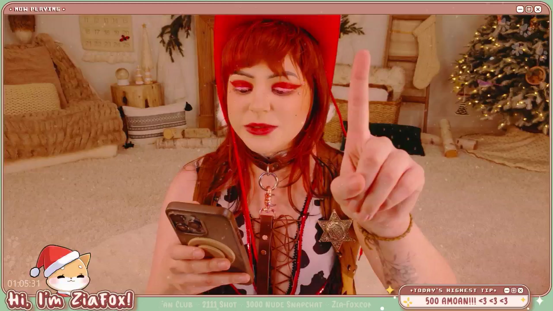 Gallery image thumbnail from ZiaFox's myfreecams stream on, 01/01/2026, 04:28 image 12 of 20