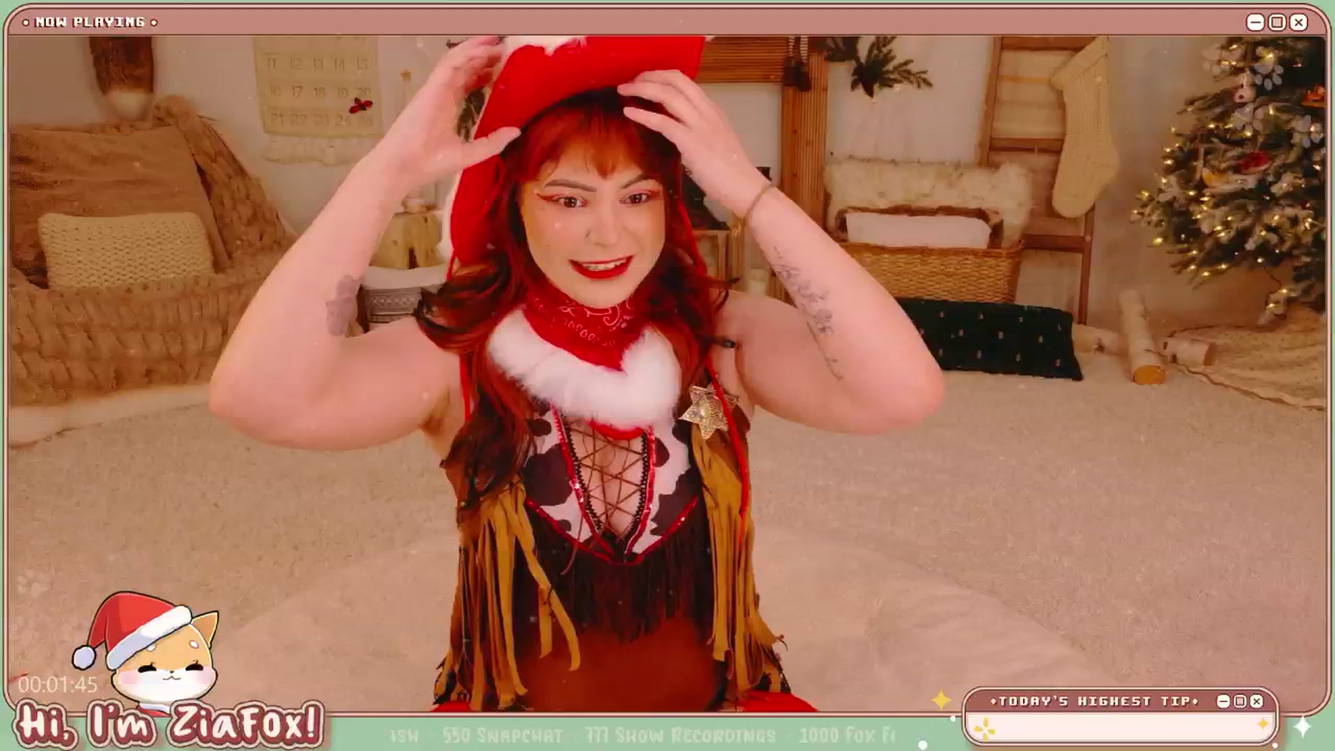 Gallery image thumbnail from ZiaFox's myfreecams stream on, 01/01/2026, 04:28 image 1 of 20