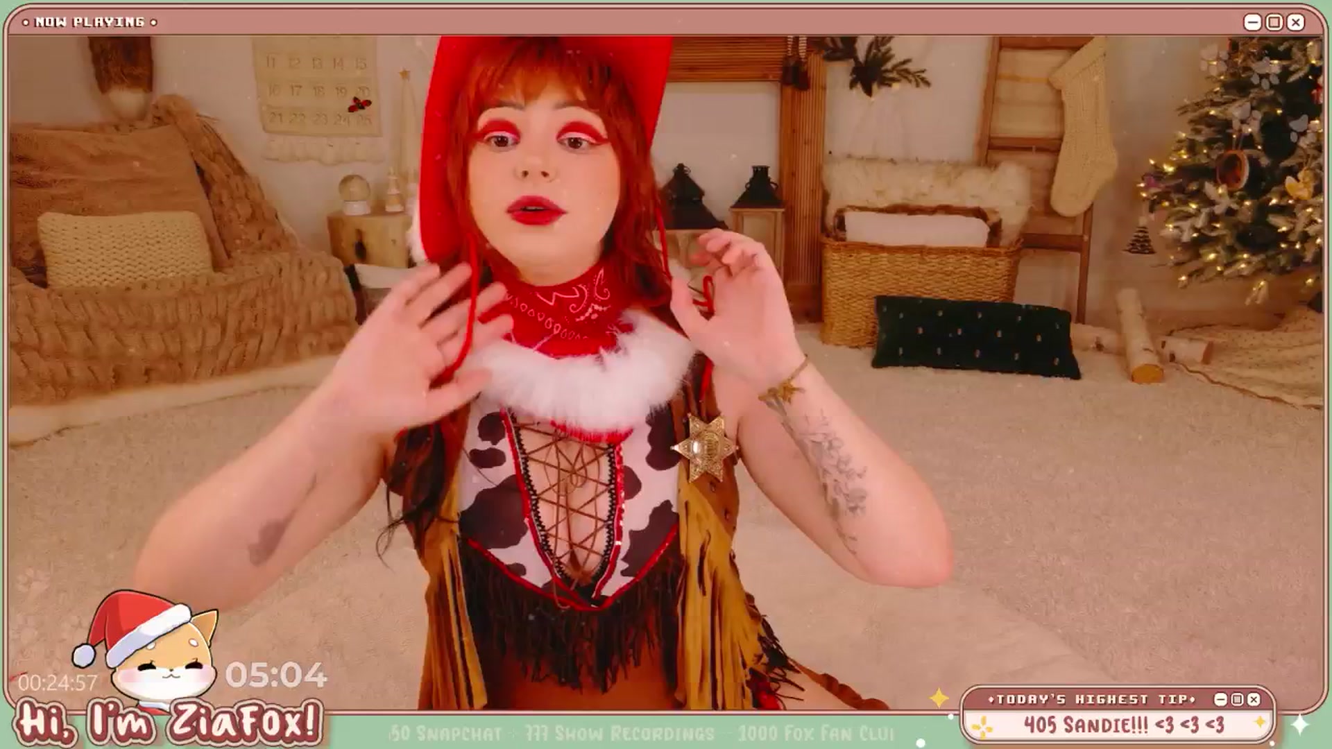 Gallery image thumbnail from ZiaFox's myfreecams stream on, 01/01/2026, 04:28 image 5 of 20