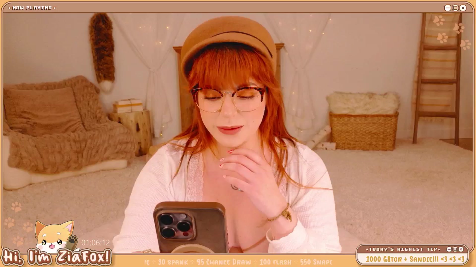 Gallery image thumbnail from ZiaFox's myfreecams stream on, 02/19/2026, 01:09 image 8 of 20