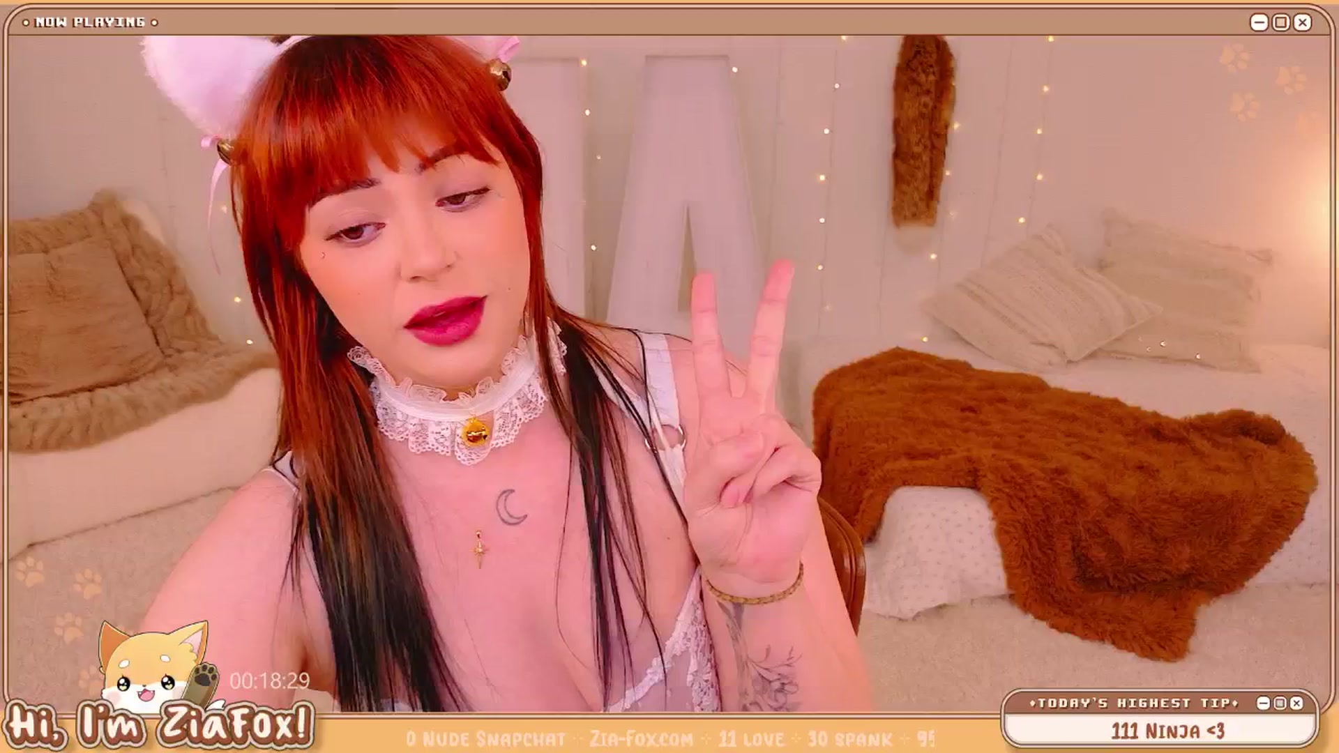 Gallery image thumbnail from ZiaFox's myfreecams stream on, 03/26/2026, 03:42 image 8 of 20