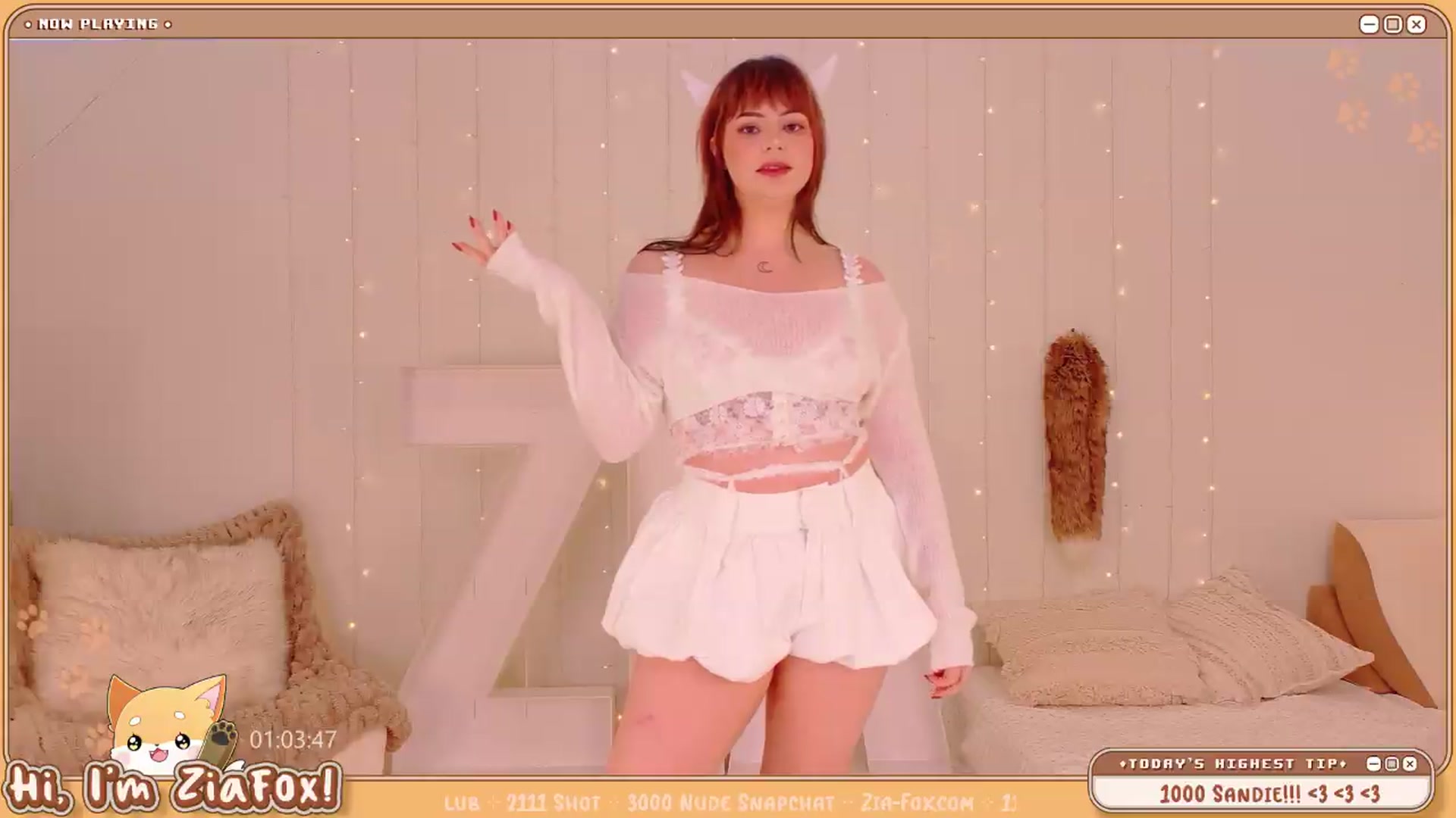 Gallery image thumbnail from ZiaFox's myfreecams stream on, 05/07/2026, 23:06 image 15 of 20