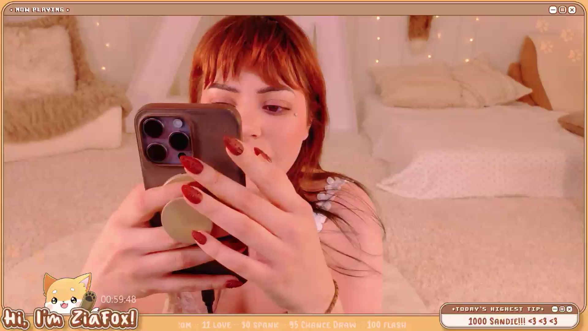 Gallery image thumbnail from ZiaFox's myfreecams stream on, 05/08/2026, 06:27 image 19 of 20