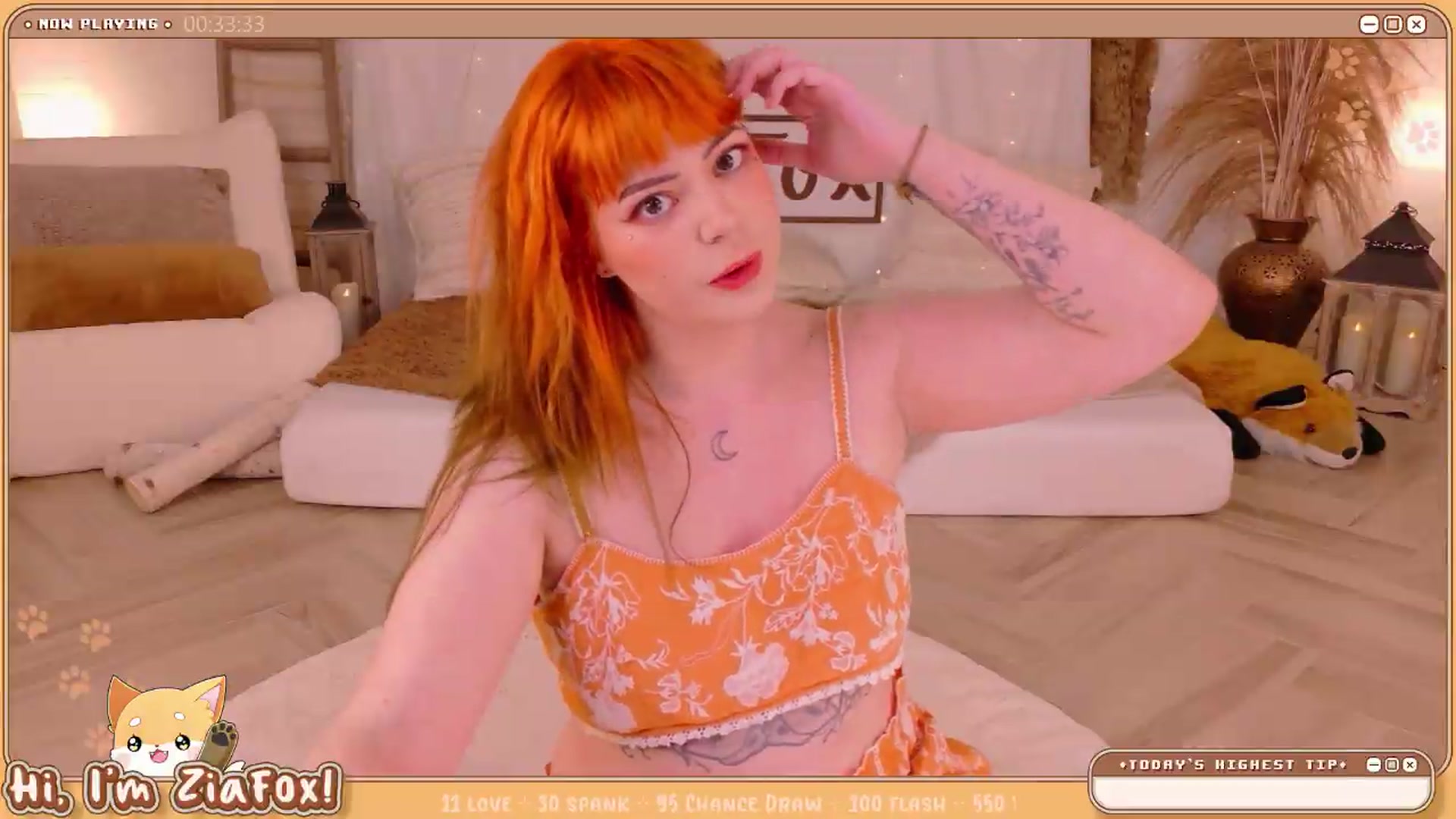 Gallery image thumbnail from ZiaFox's myfreecams stream on, 05/13/2026, 01:27 image 6 of 20