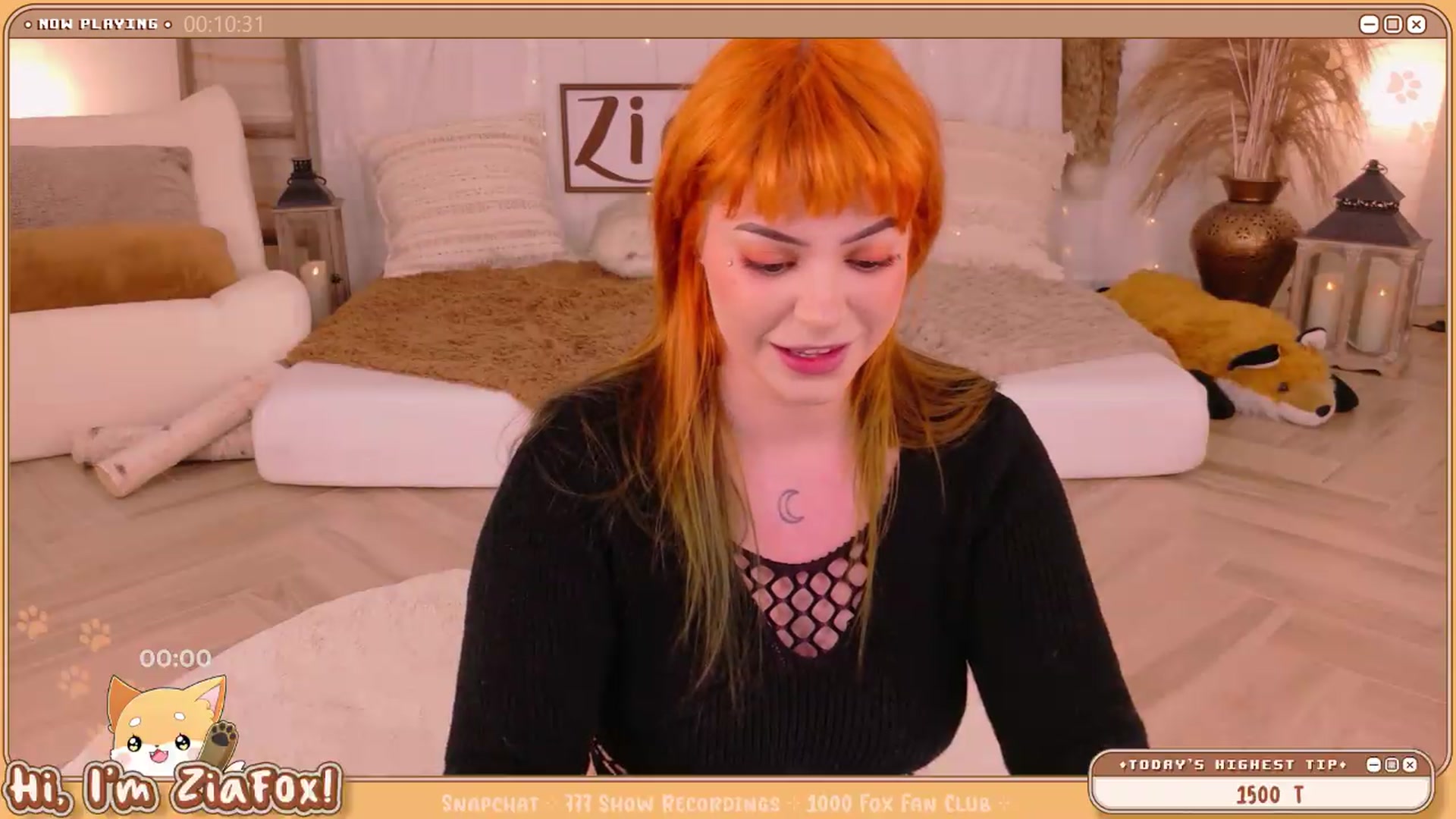 Gallery image thumbnail from ZiaFox's myfreecams stream on, 05/19/2026, 23:00 image 7 of 20