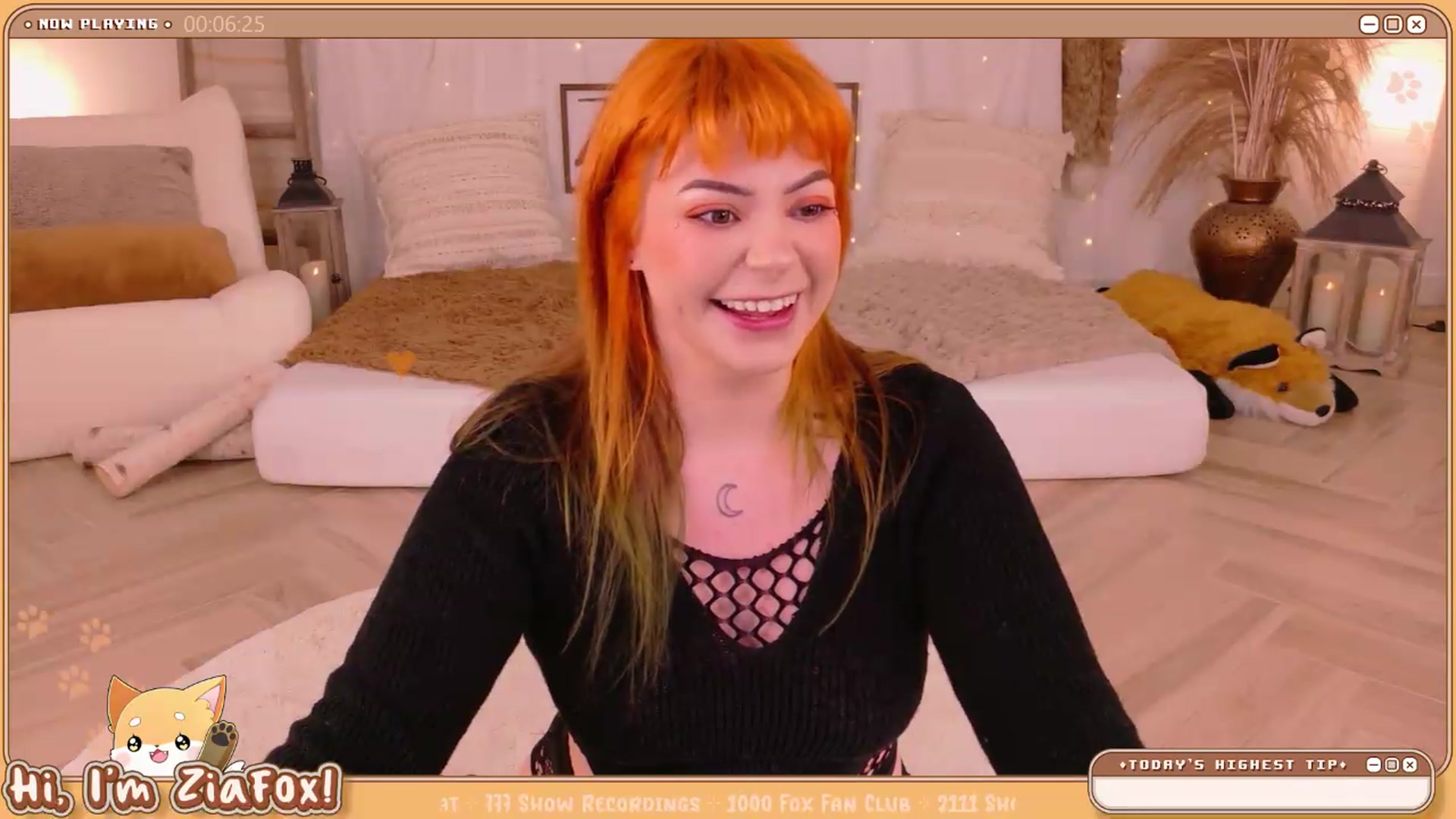Gallery image thumbnail from ZiaFox's myfreecams stream on, 05/19/2026, 23:00 image 4 of 20