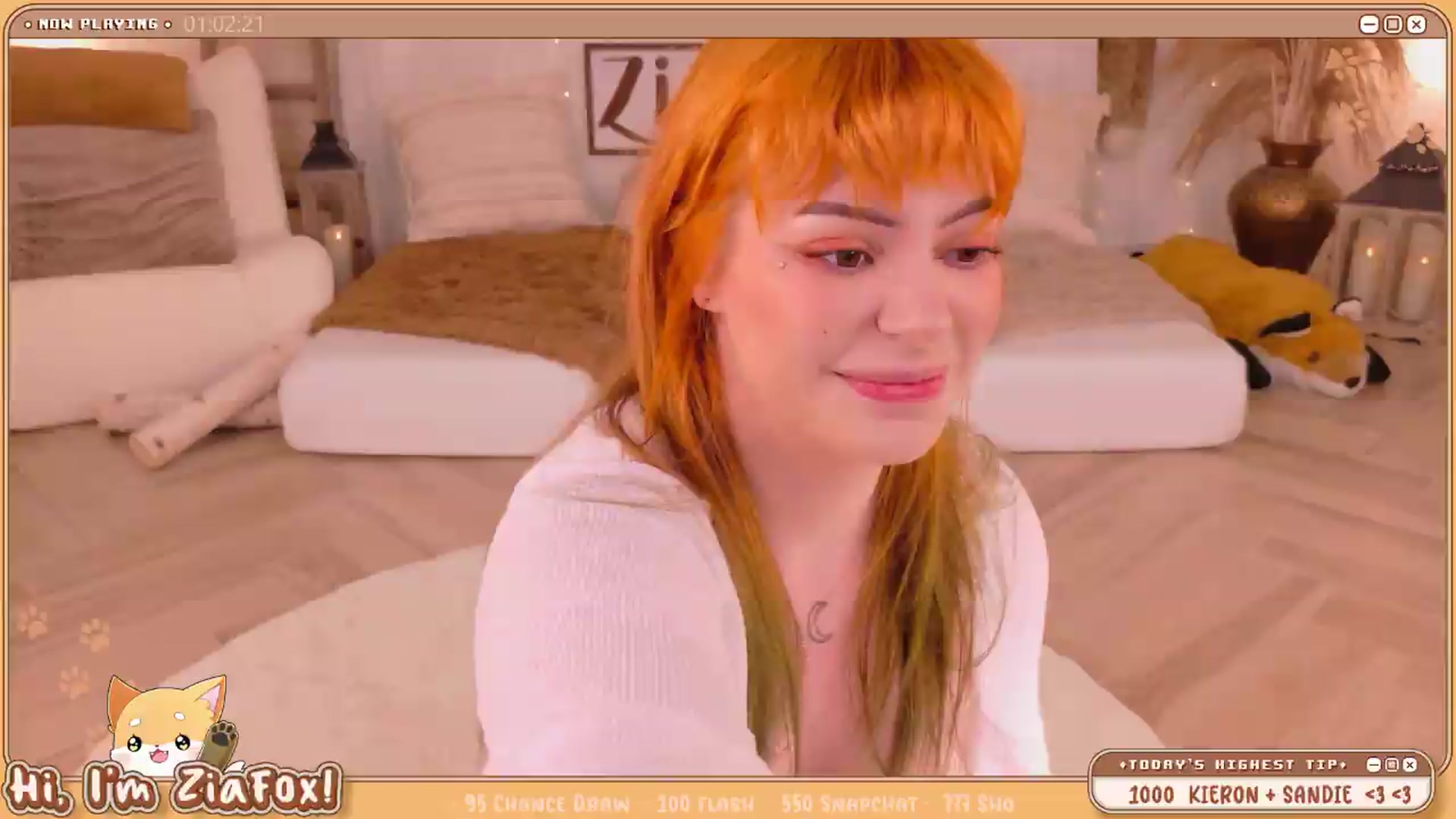 Gallery image thumbnail from ZiaFox's myfreecams stream on, 05/30/2026, 01:15 image 5 of 20