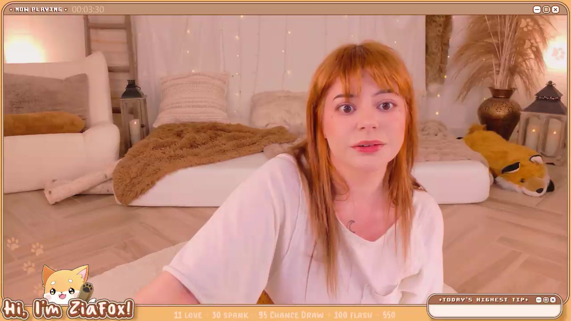 Gallery image thumbnail from ZiaFox's myfreecams stream on, 06/22/2026, 04:57 image 1 of 20