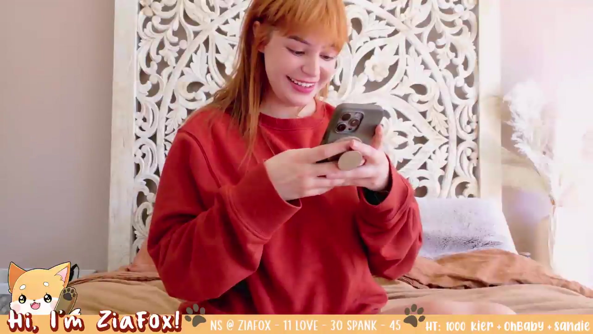 Gallery image thumbnail from ZiaFox's myfreecams stream on, 06/30/2026, 01:03 image 8 of 20