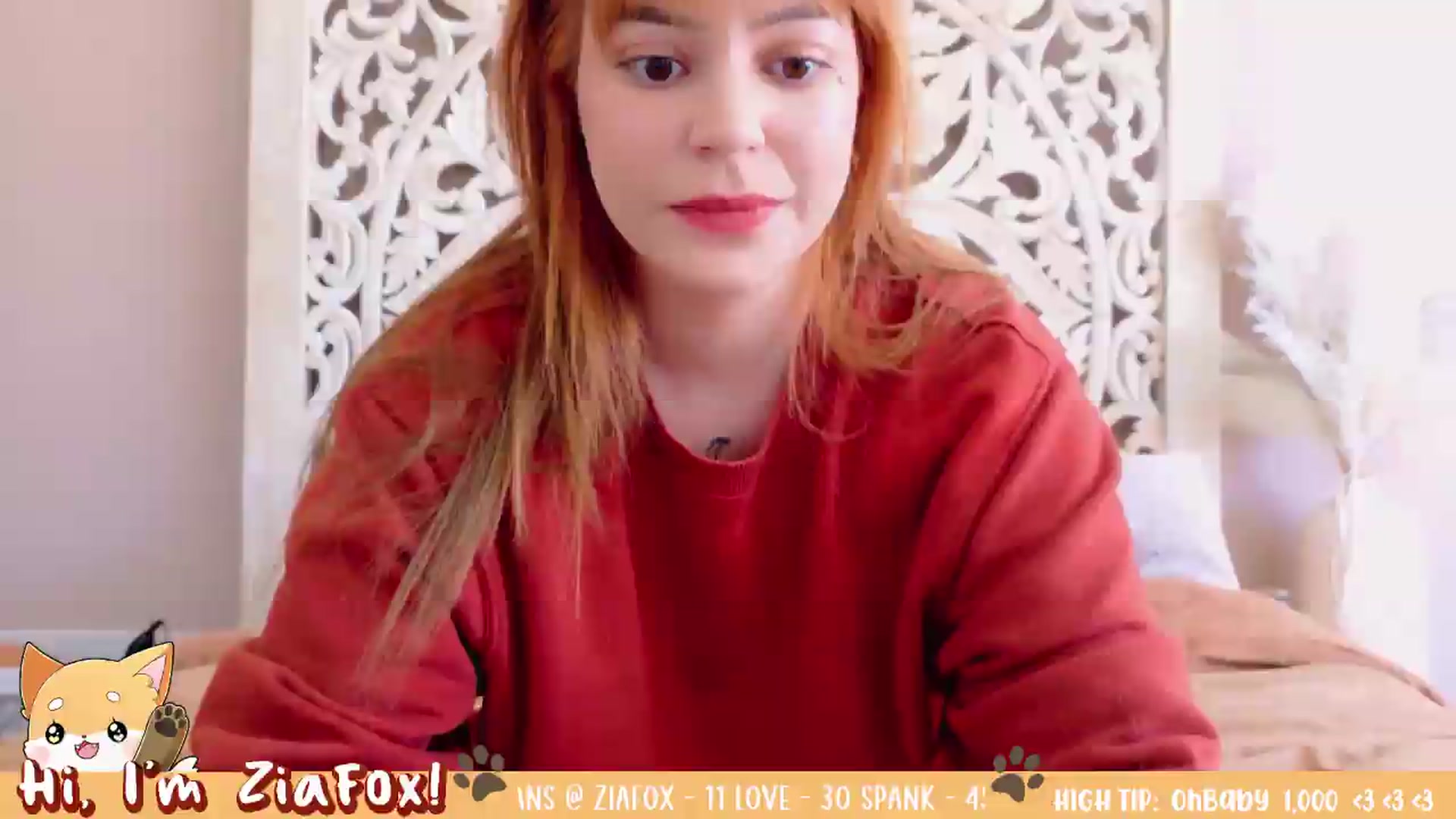 Gallery image thumbnail from ZiaFox's myfreecams stream on, 06/30/2026, 01:03 image 1 of 20