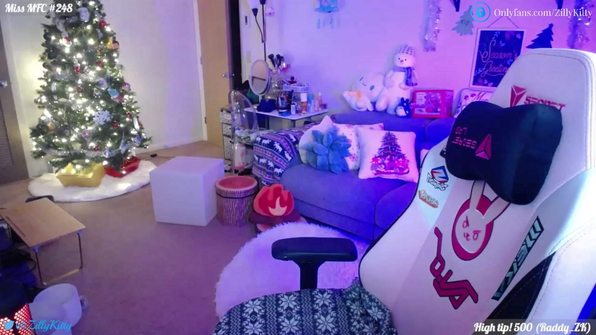 Gallery image thumbnail from ZillyKitty's myfreecams stream on, 12/02/2022, 01:17 image 8 of 20