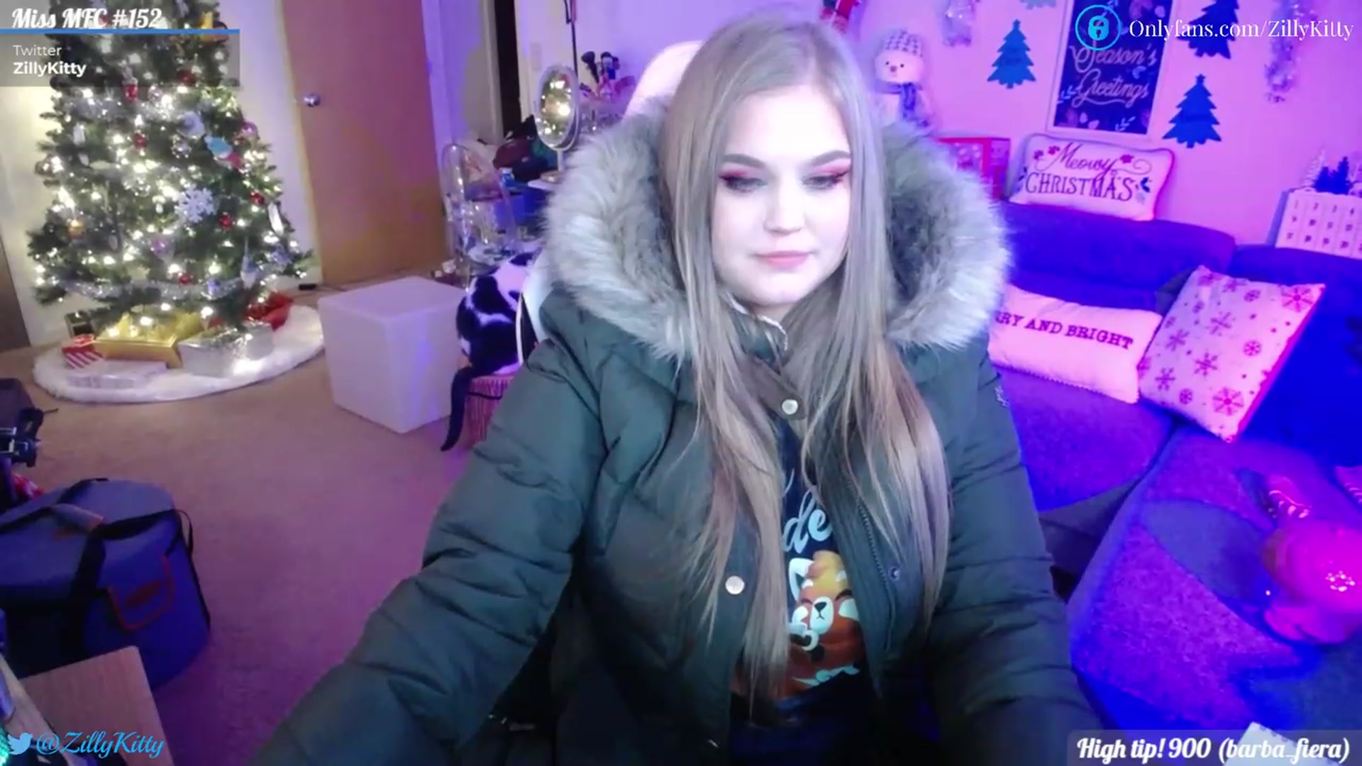 Gallery image thumbnail from ZillyKitty's myfreecams stream on, 12/04/2022, 02:06 image 15 of 20