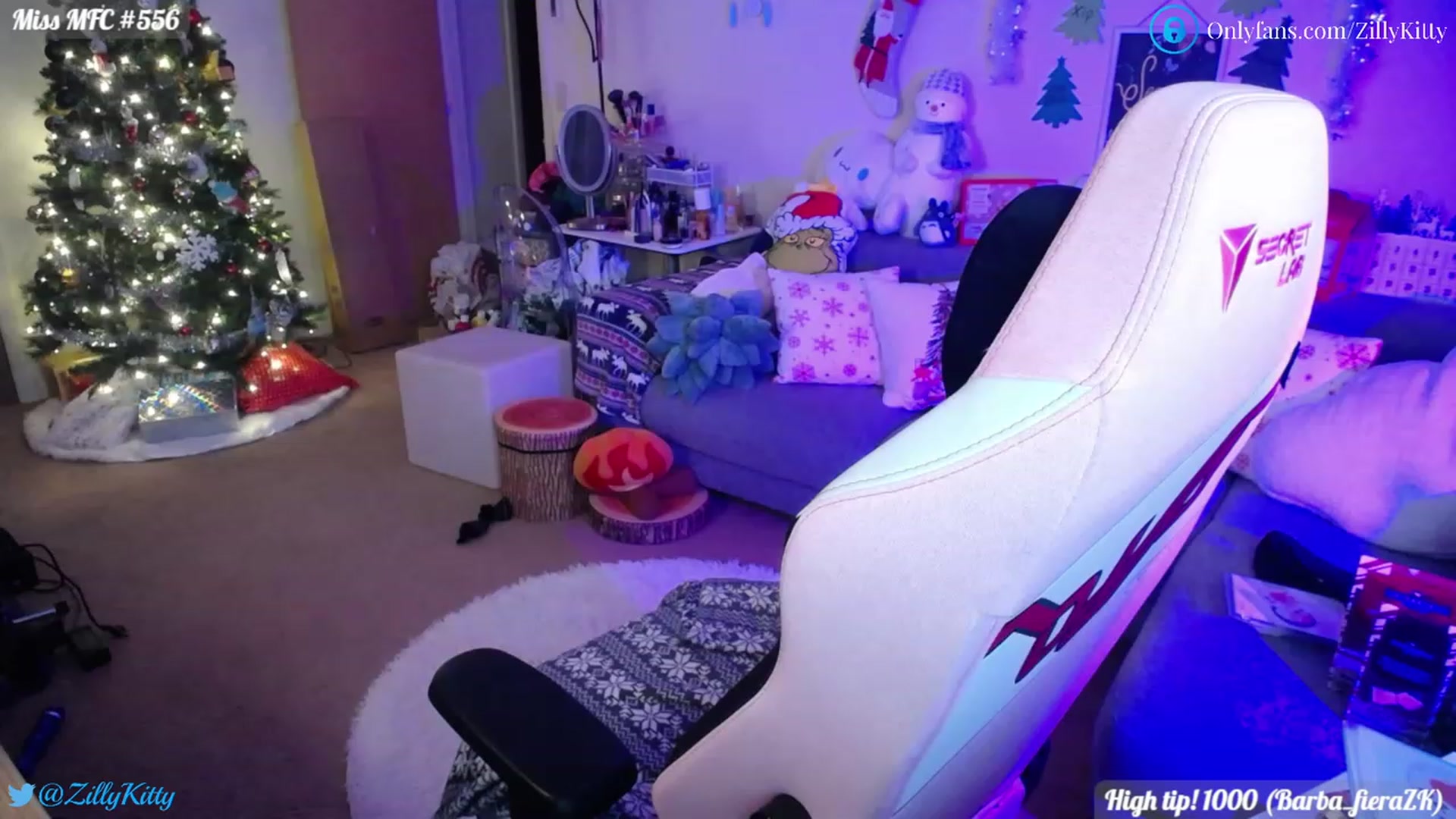 Gallery image thumbnail from ZillyKitty's myfreecams stream on, 12/13/2022, 24:21 image 12 of 20