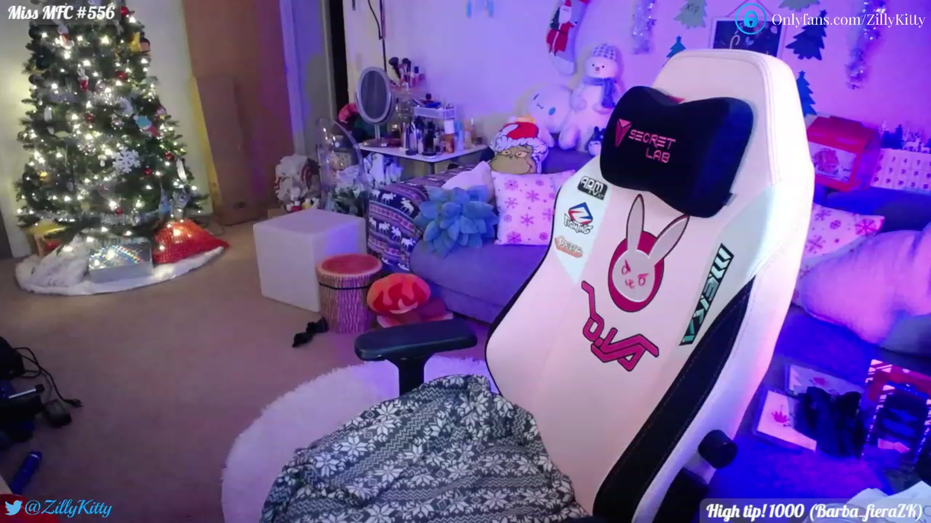 Gallery image thumbnail from ZillyKitty's myfreecams stream on, 12/13/2022, 24:21 image 10 of 20