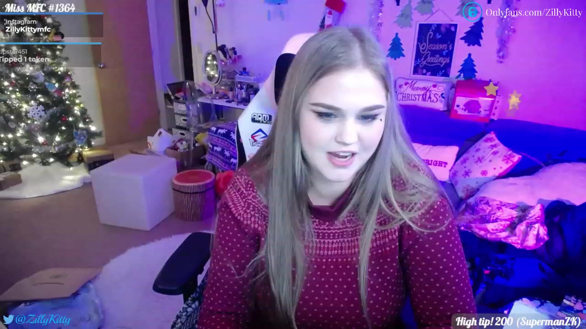 Gallery image thumbnail from ZillyKitty's myfreecams stream on, 12/30/2022, 23:54 image 1 of 20