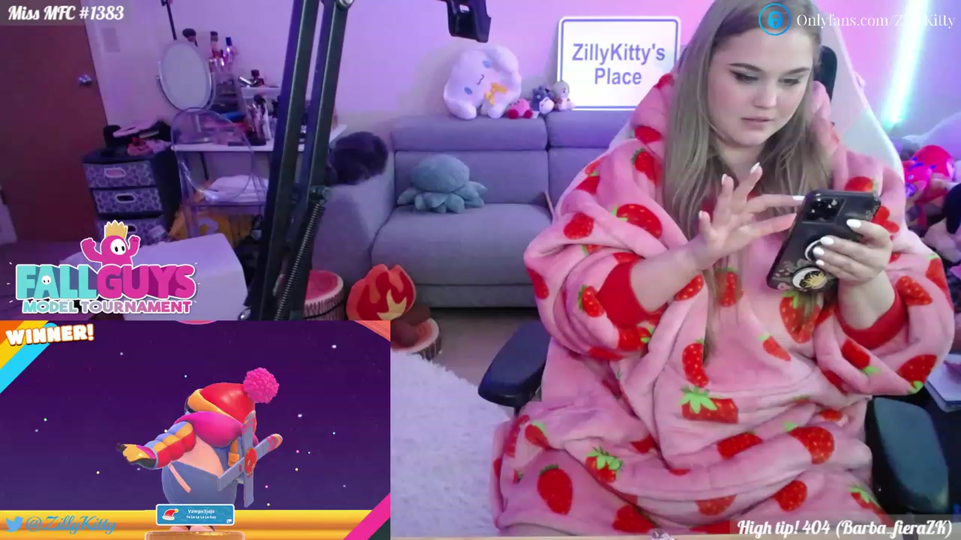 Gallery image thumbnail from ZillyKitty's myfreecams stream on, 01/13/2023, 04:05 image 16 of 20