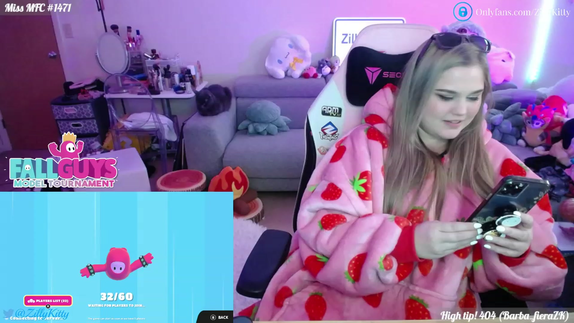 Gallery image thumbnail from ZillyKitty's myfreecams stream on, 01/13/2023, 04:05 image 3 of 20