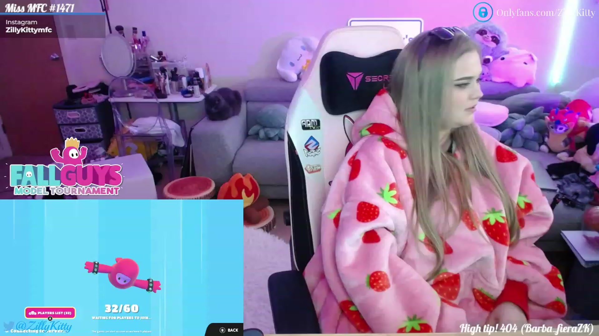 Gallery image thumbnail from ZillyKitty's myfreecams stream on, 01/13/2023, 04:05 image 2 of 20
