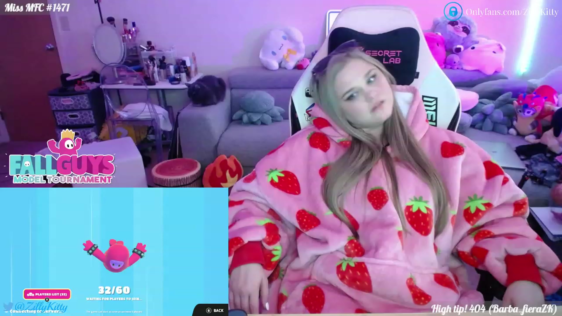 Gallery image thumbnail from ZillyKitty's myfreecams stream on, 01/13/2023, 04:05 image 5 of 20