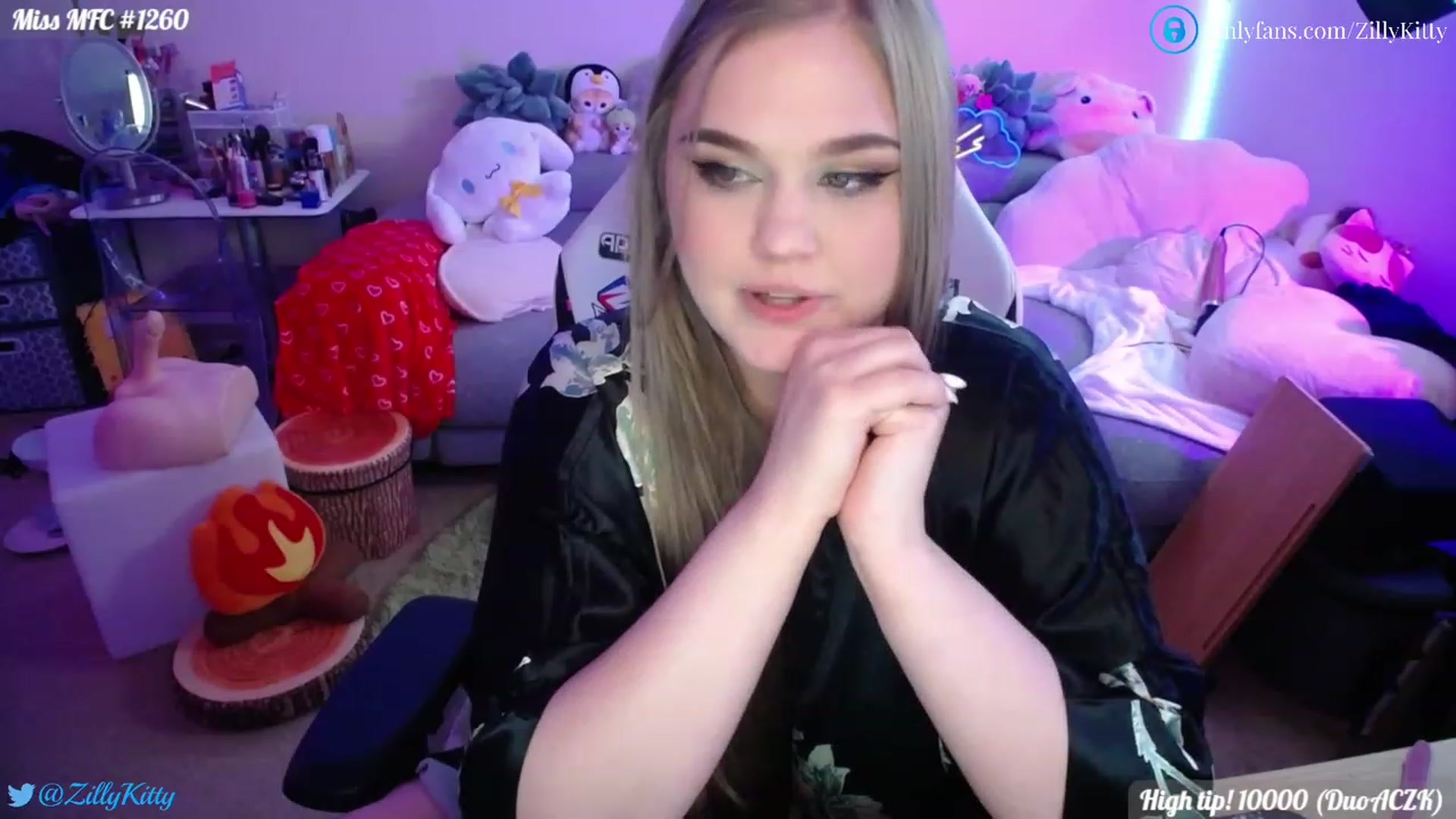 Gallery image thumbnail from ZillyKitty's myfreecams stream on, 01/30/2023, 01:34 image 20 of 20