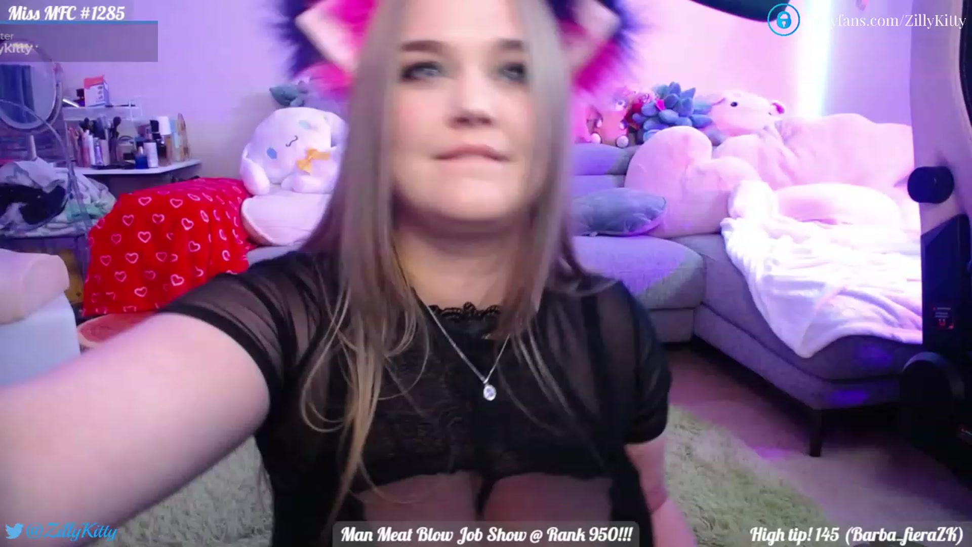 Gallery image thumbnail from ZillyKitty's myfreecams stream on, 01/31/2023, 23:08 image 10 of 20