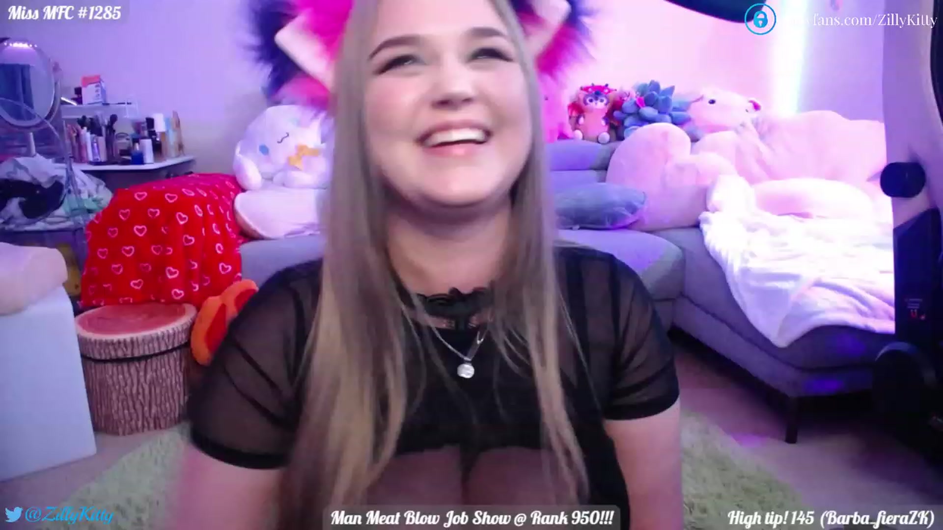 Gallery image thumbnail from ZillyKitty's myfreecams stream on, 01/31/2023, 23:08 image 9 of 20