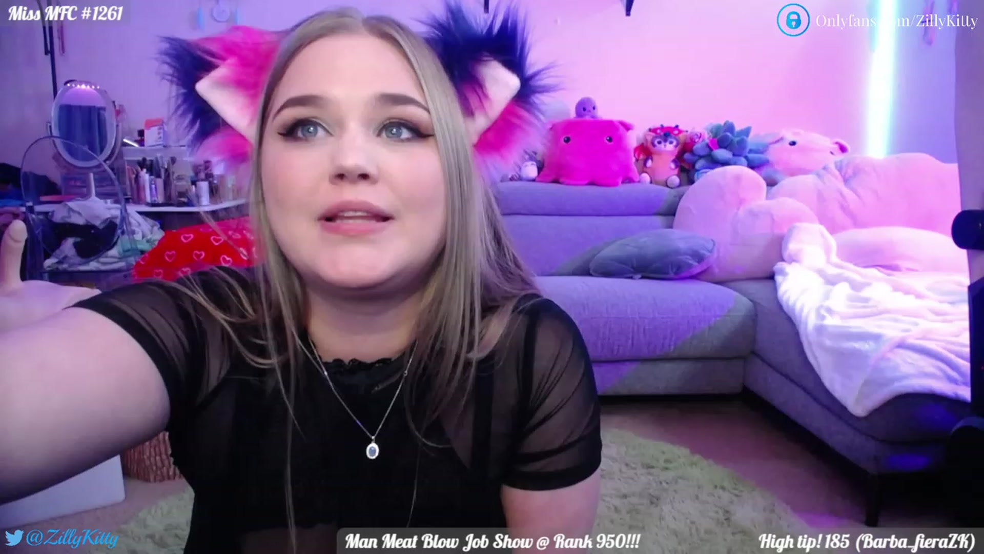 Gallery image thumbnail from ZillyKitty's myfreecams stream on, 01/31/2023, 23:08 image 17 of 20
