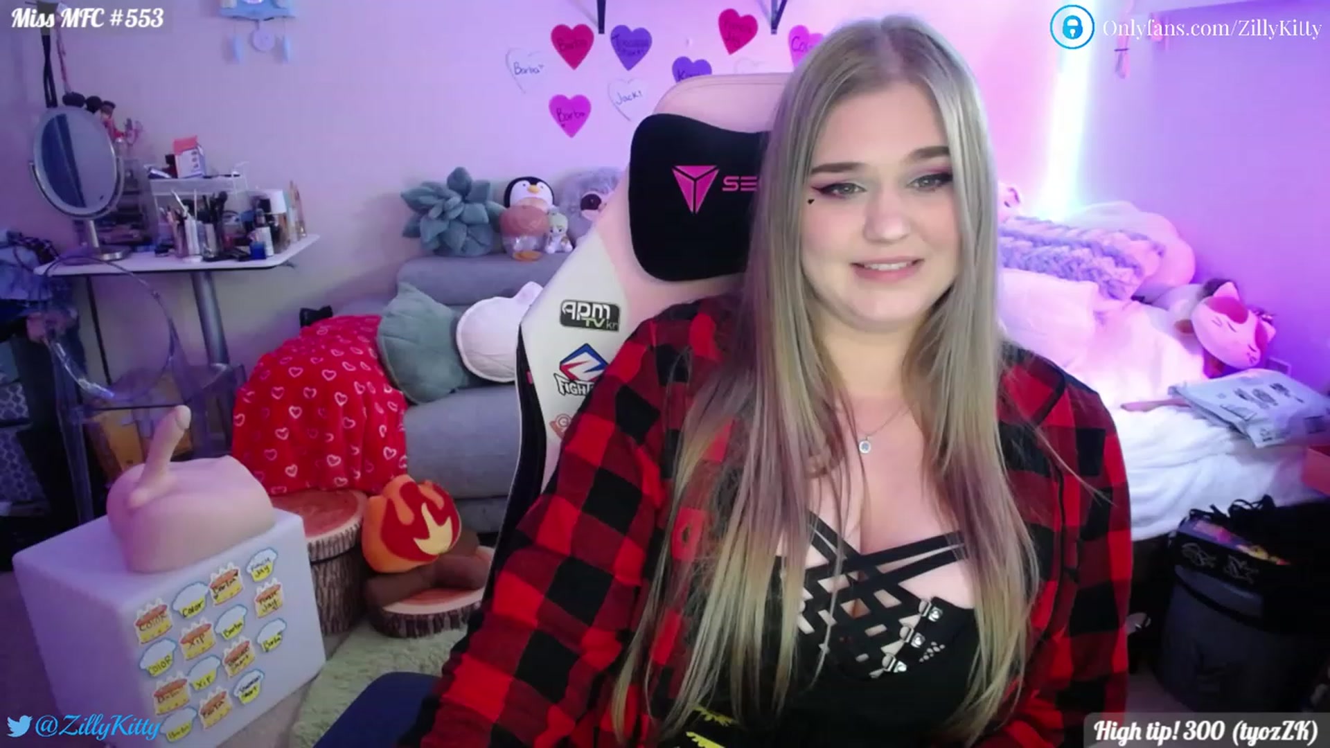 Gallery image thumbnail from ZillyKitty's myfreecams stream on, 02/07/2023, 24:28 image 17 of 20