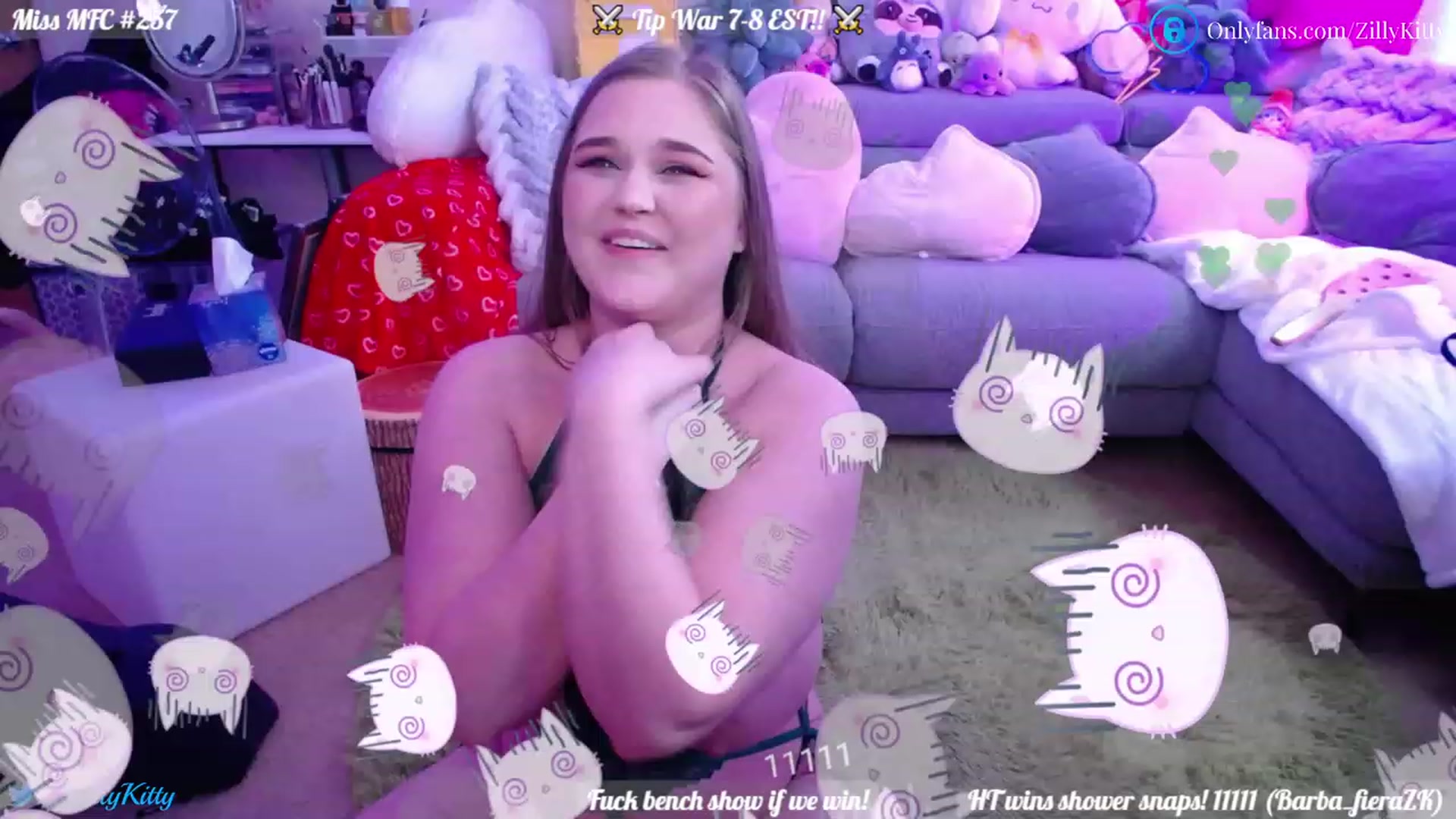 Gallery image thumbnail from ZillyKitty's myfreecams stream on, 03/11/2023, 01:13 image 5 of 20