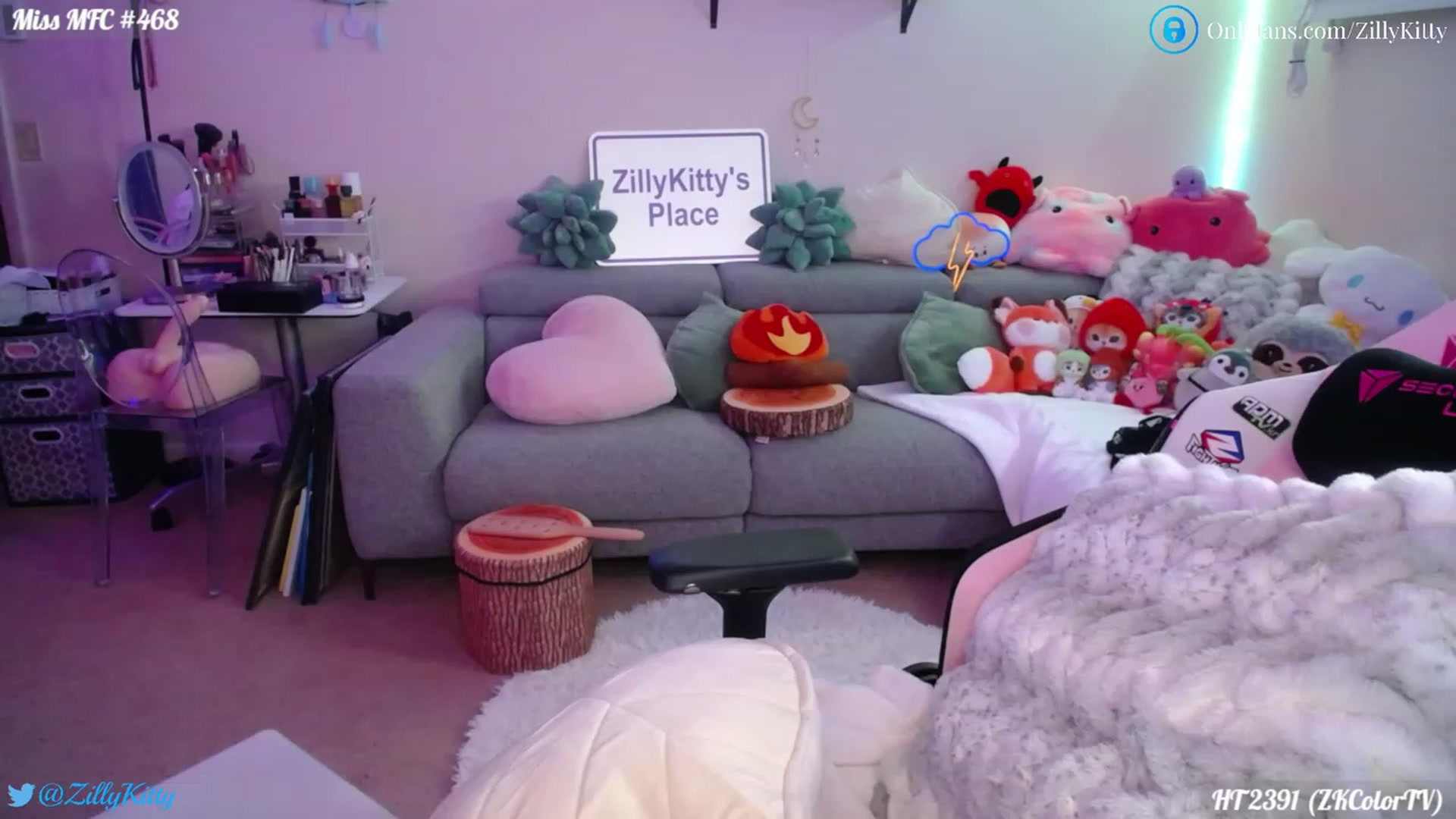 Gallery image thumbnail from ZillyKitty's myfreecams stream on, 04/06/2023, 02:59 image 5 of 20