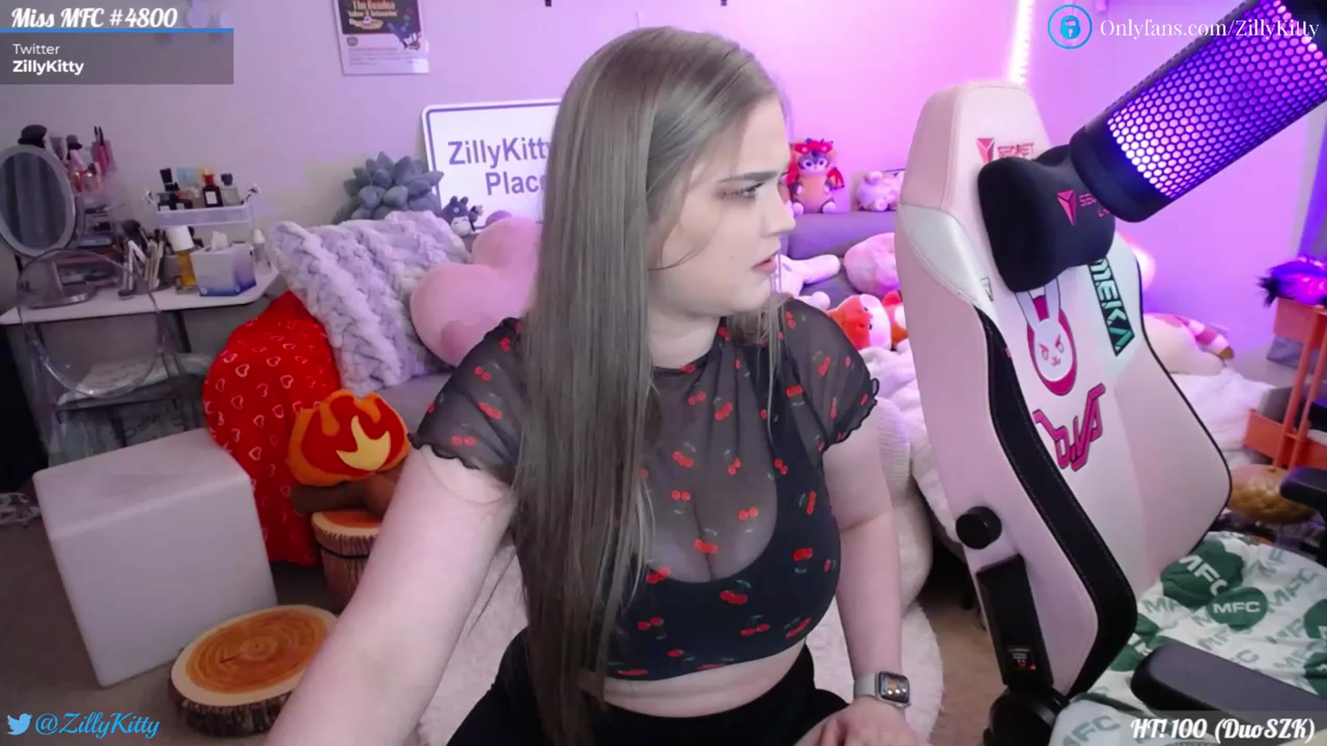 Gallery image thumbnail from ZillyKitty's myfreecams stream on, 06/09/2023, 20:03 image 14 of 20