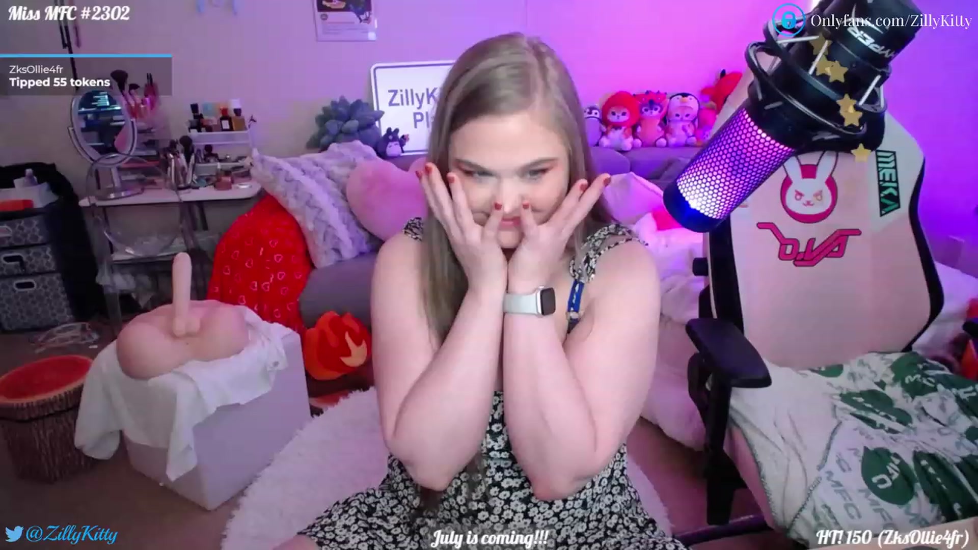 Gallery image thumbnail from ZillyKitty's myfreecams stream on, 06/16/2023, 19:52 image 1 of 20
