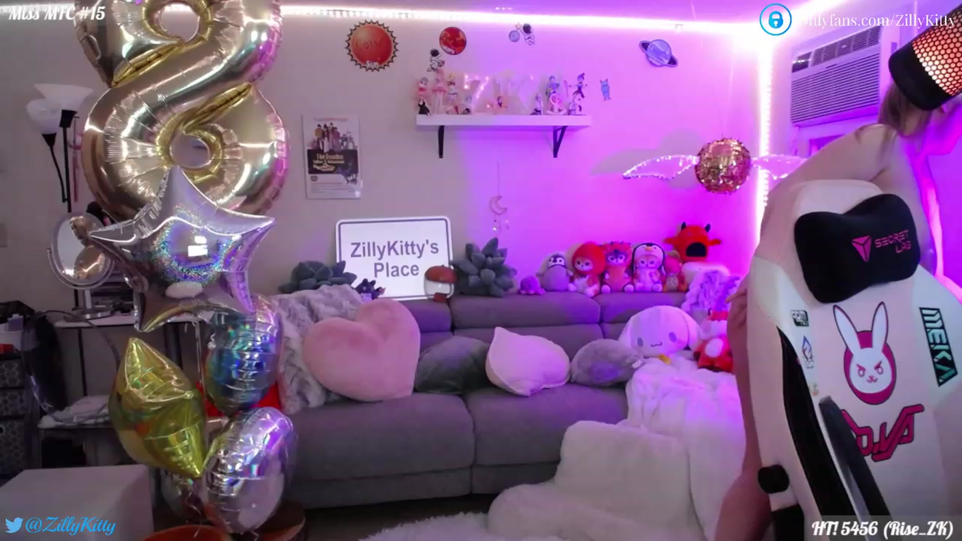 Gallery image thumbnail from ZillyKitty's myfreecams stream on, 07/01/2023, 20:41 image 17 of 20